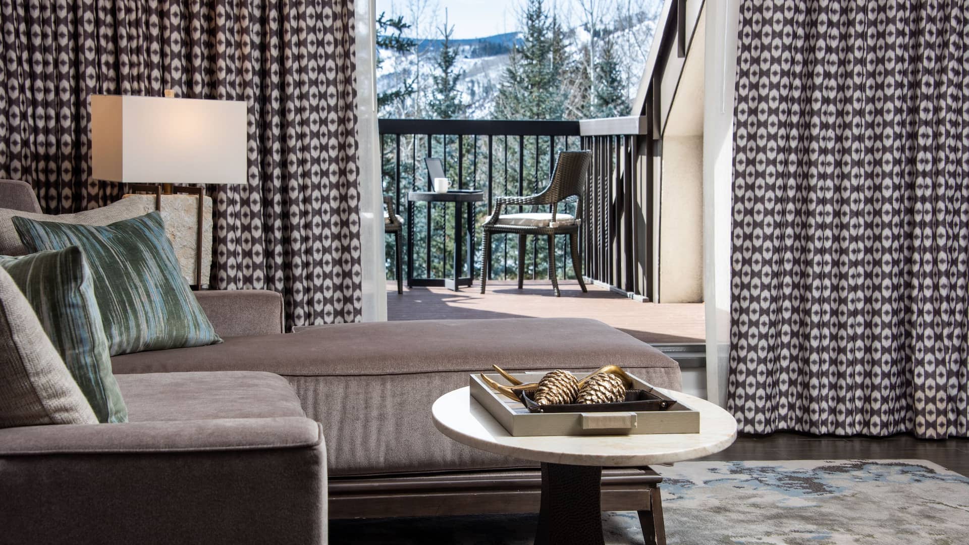 3 of 6 Grand Hyatt Vail Grand Suite Living Room