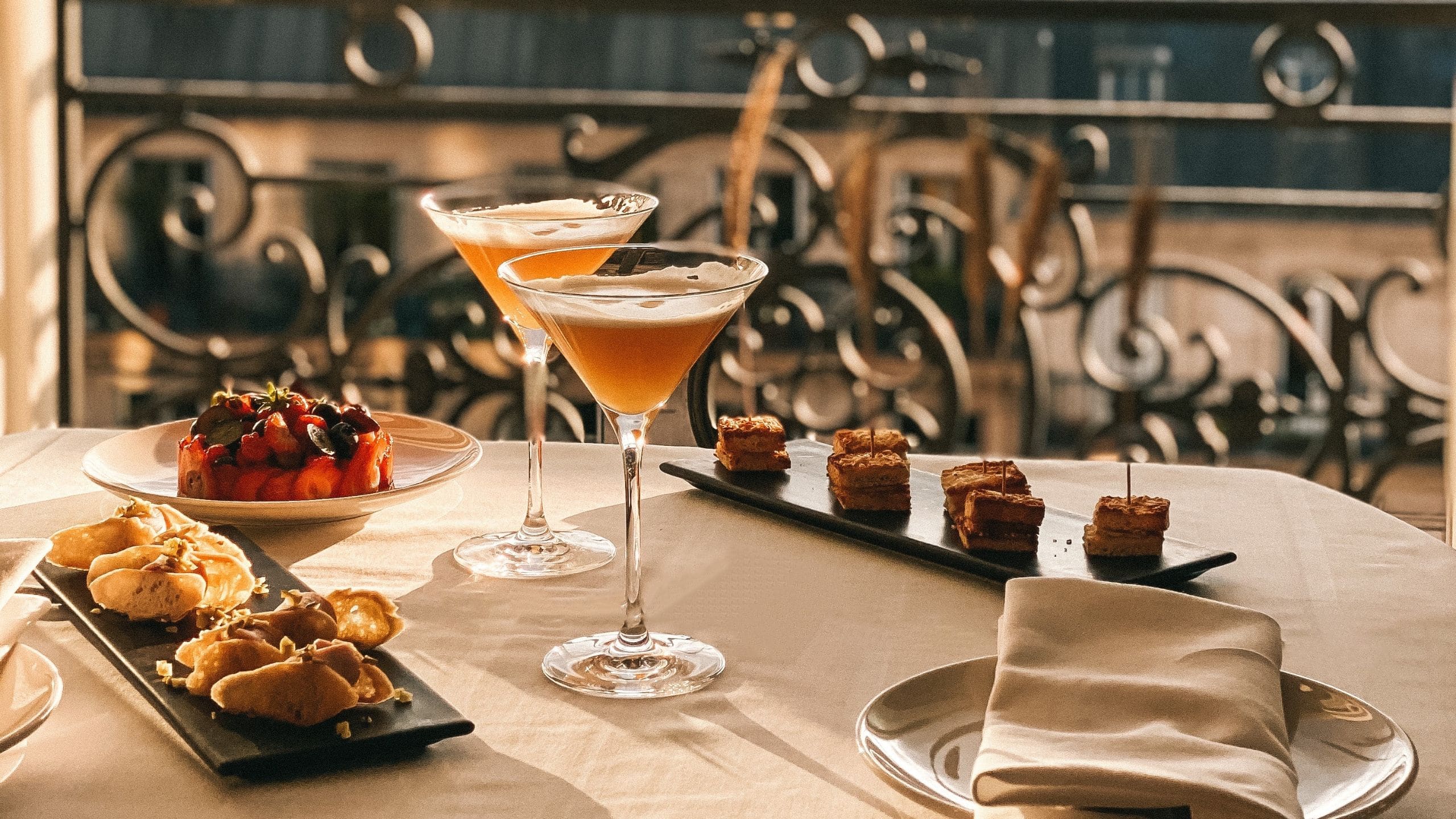 Hyatt Paris Madeleine Presidential Suite Cocktail View