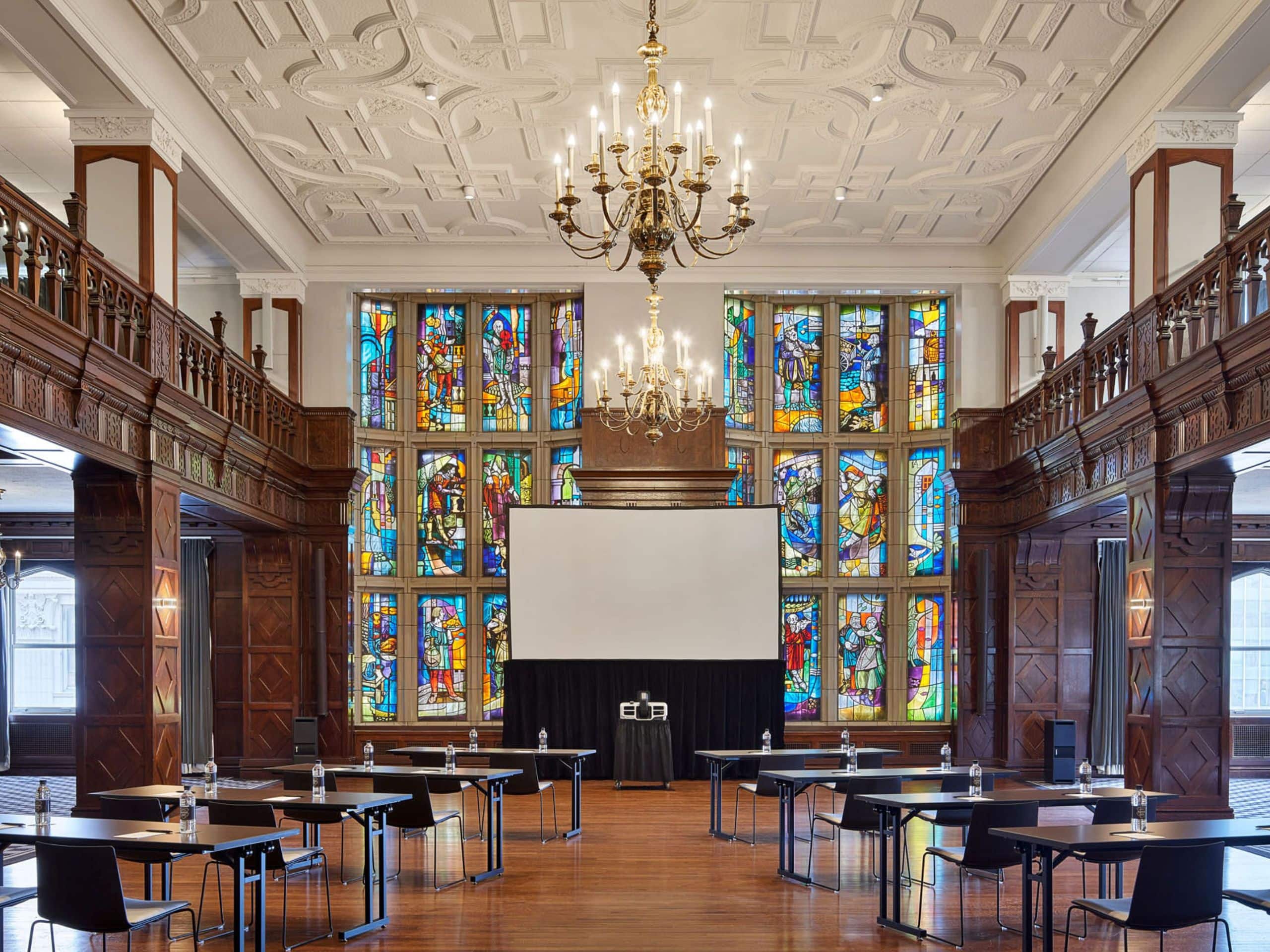 Hotel Kansas City Ballroom Classroom Setup