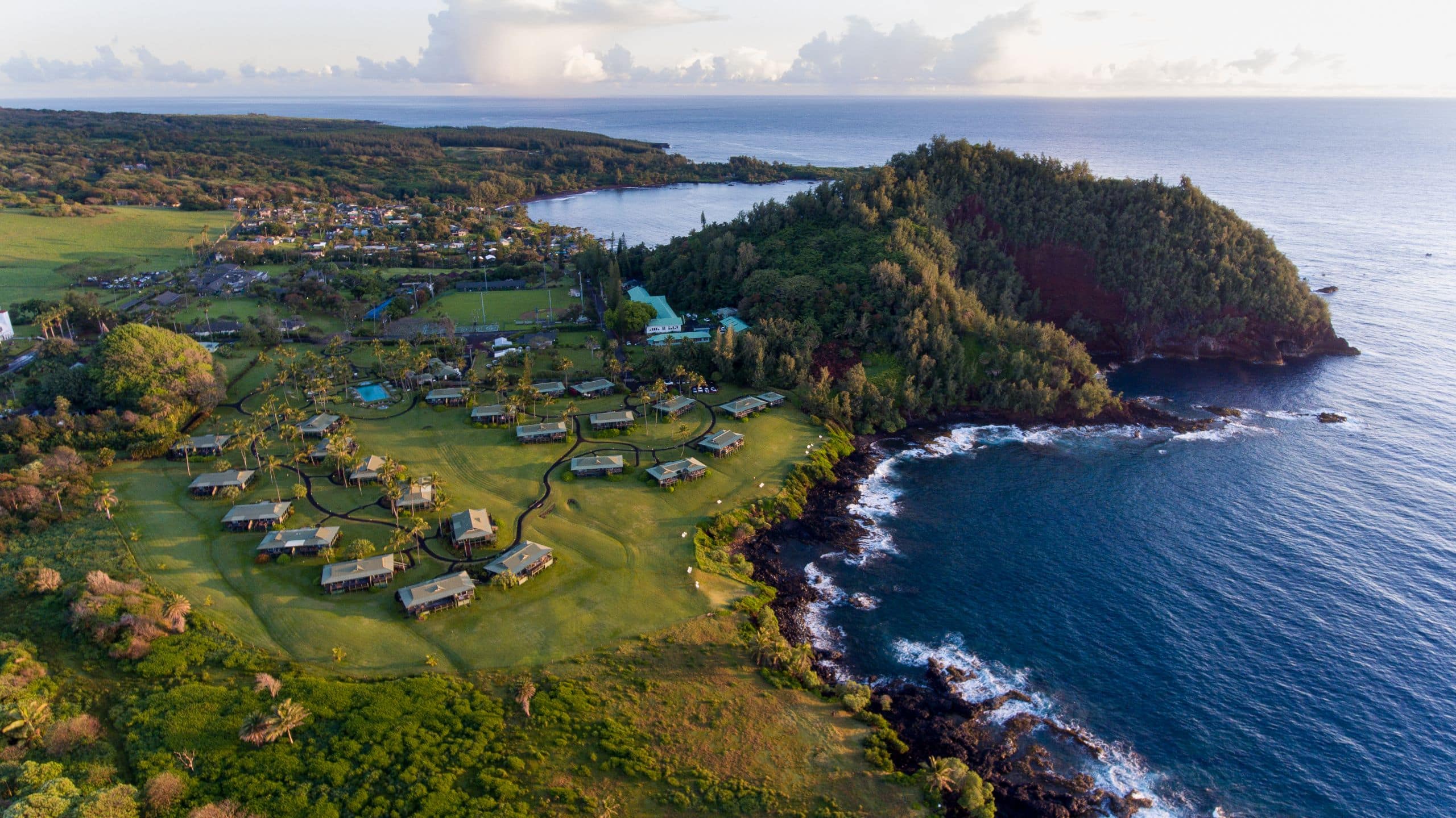 Hana-Maui Resort Aerial View
