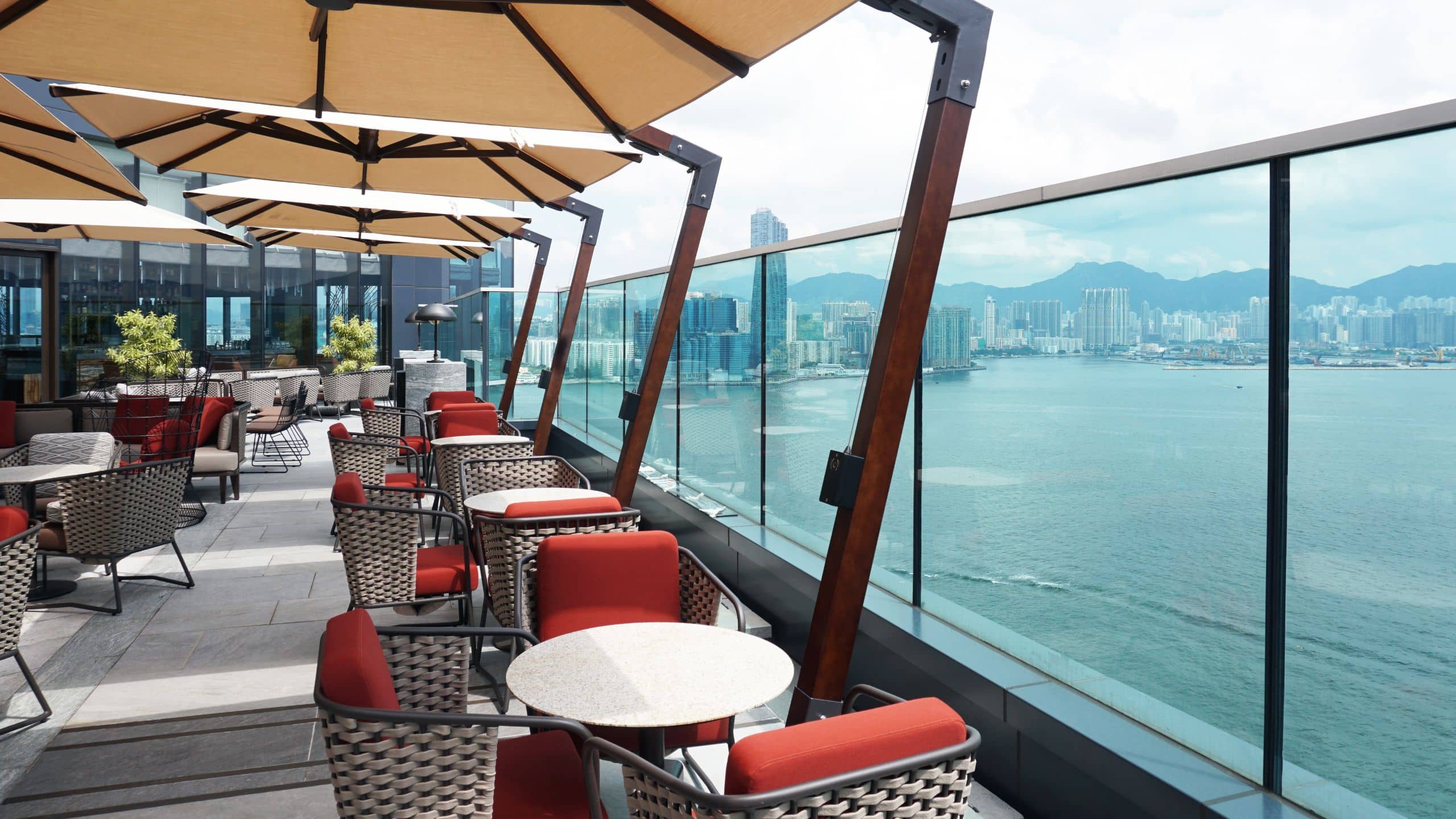 Hyatt Centric Victoria Harbour Hong Kong Cruise Terrace