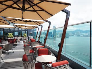 Hyatt Centric Victoria Harbour Hong Kong Cruise Terrace
