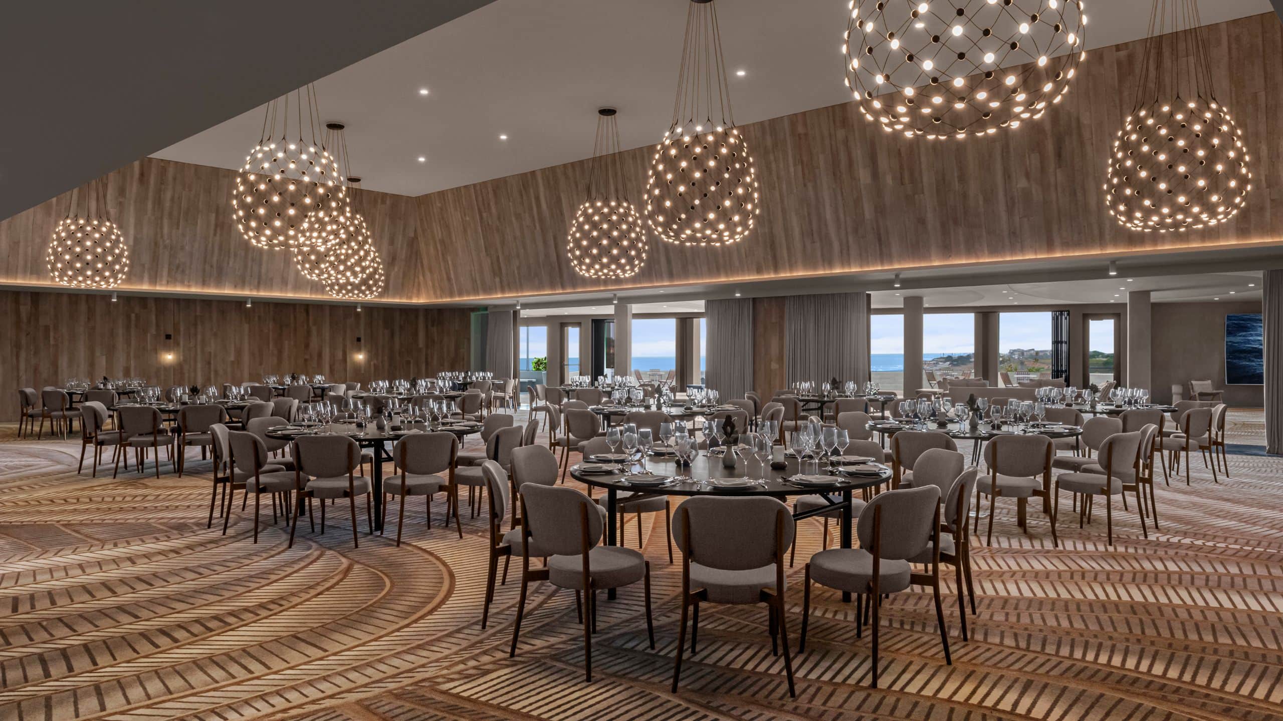 1 of 1 Alila Marea Beach Resort Encinitas Oceana Ballroom Round Tables