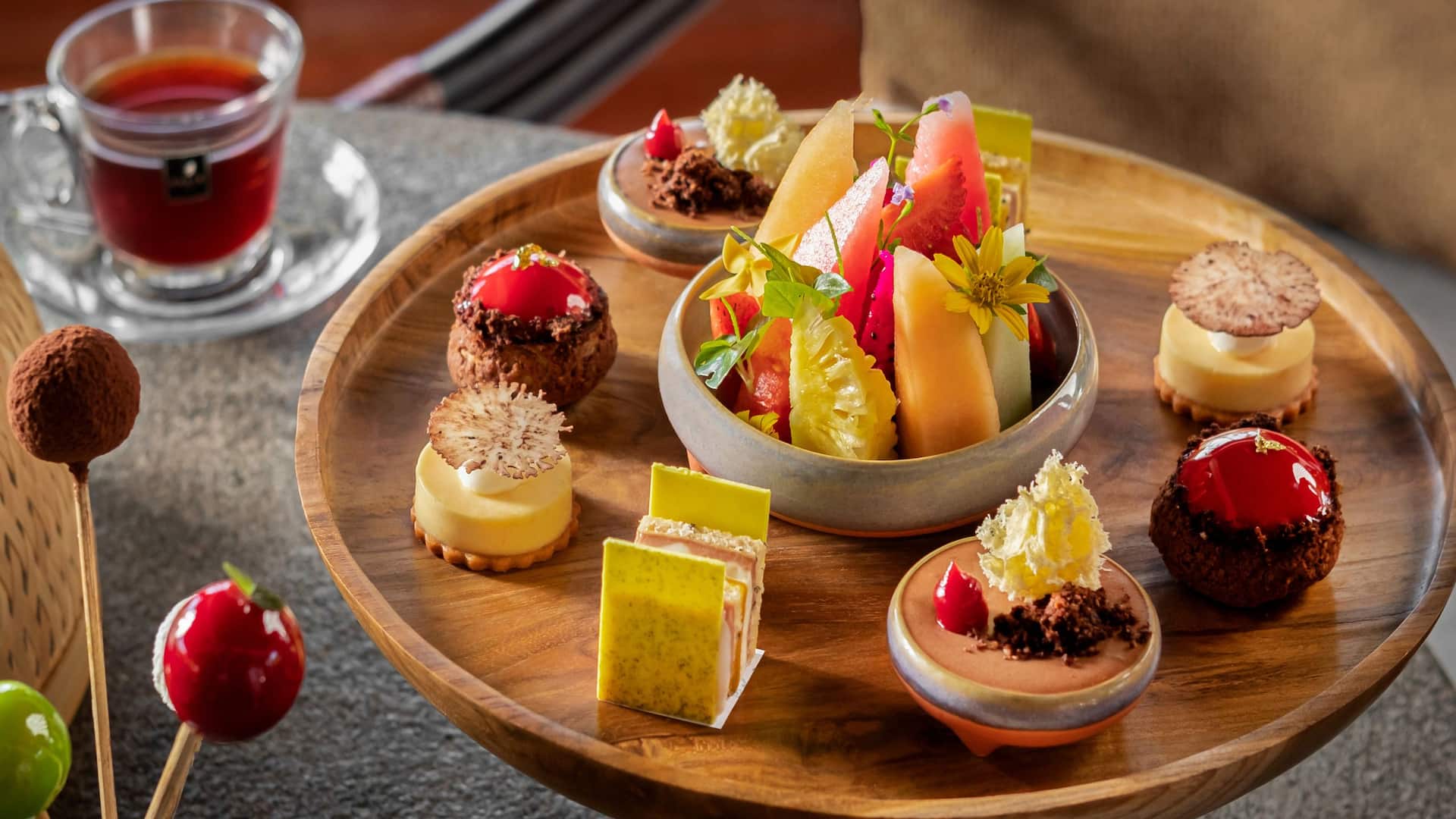 Grand Hyatt Bali Summer Afternoon Tea Sweets