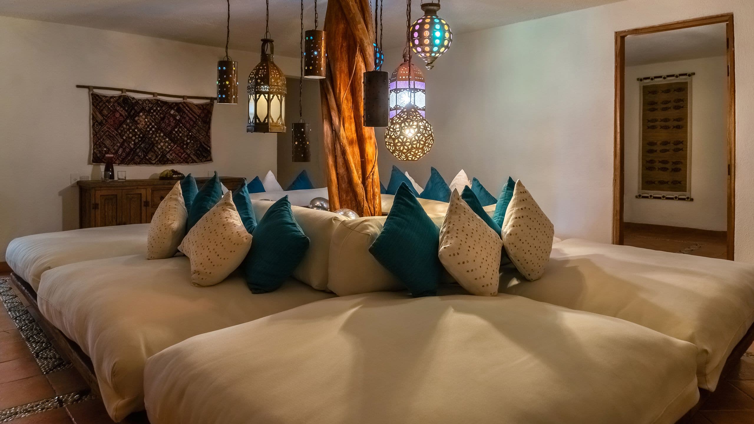 Spa Moroccan-inspired lounge area