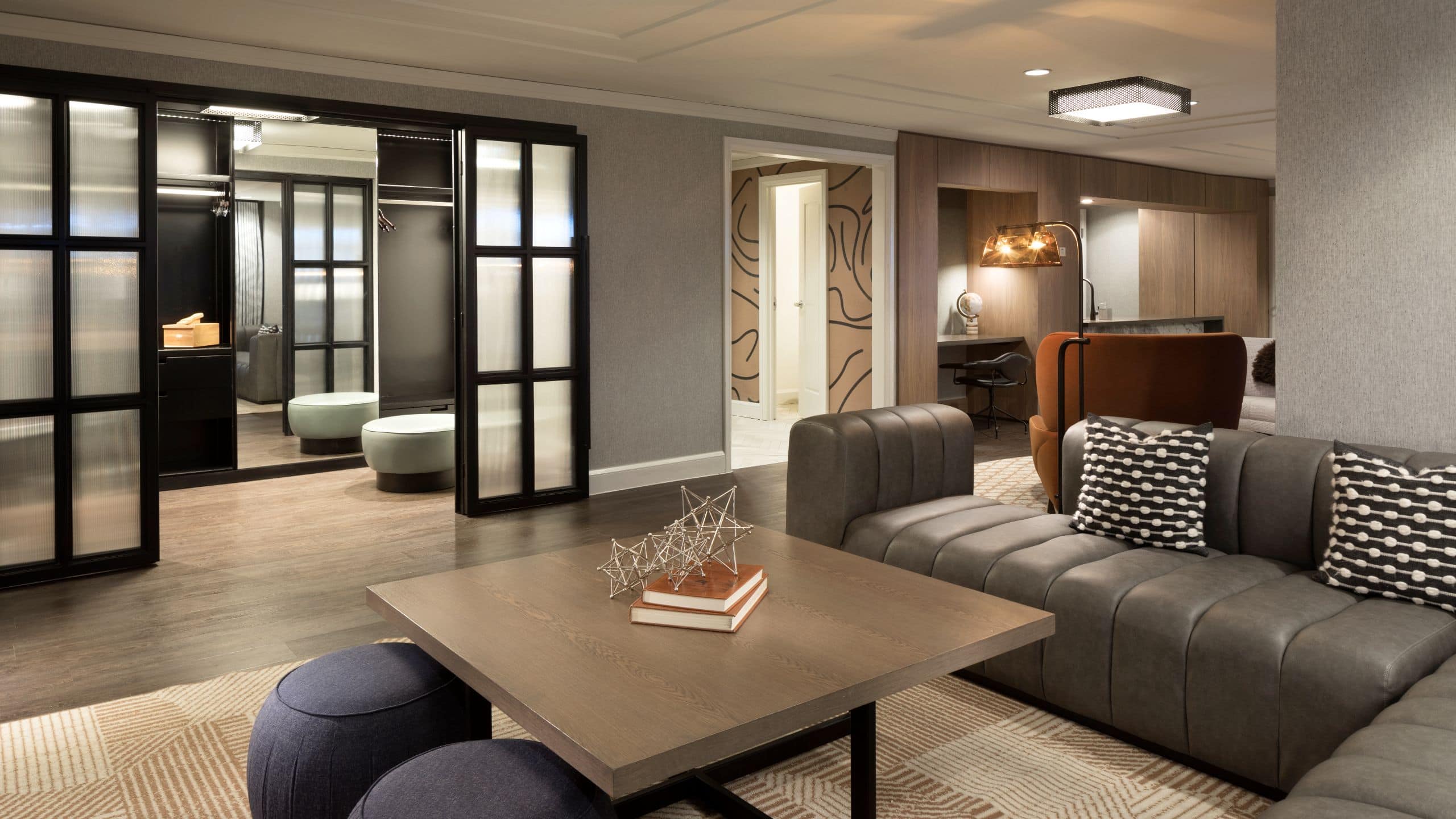 Hyatt Regency San Antonio Riverwalk Presidential Suite Living Room