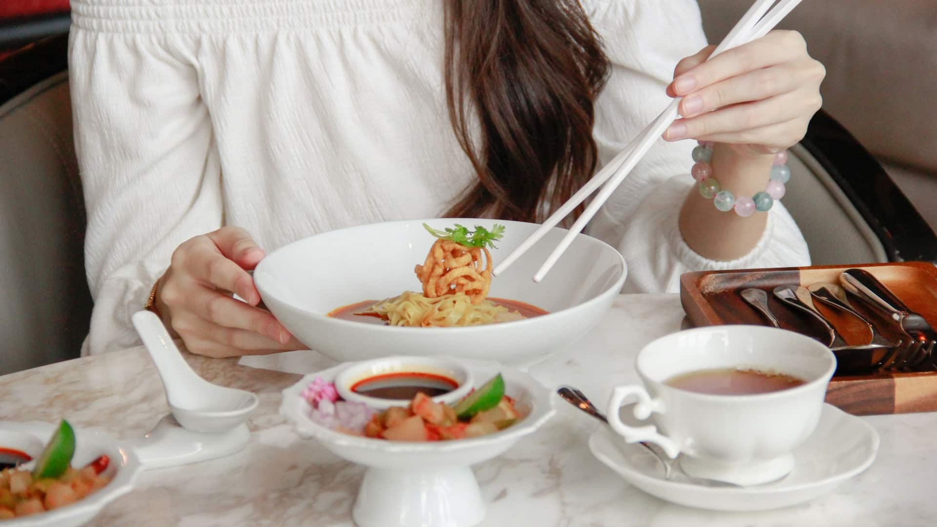 Hyatt Regency Bangkok Sukhumvit Market Cafe By Khao Afternoon Tea Set