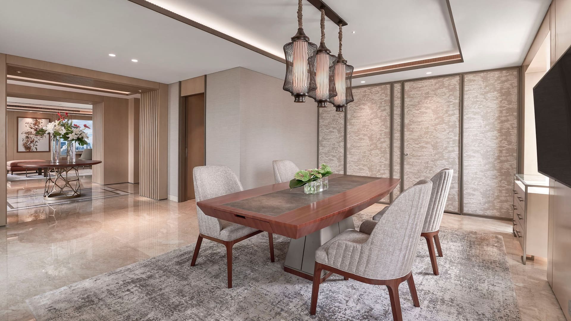 Grand Hyatt Jakarta Diplomatic Suite Main Dining