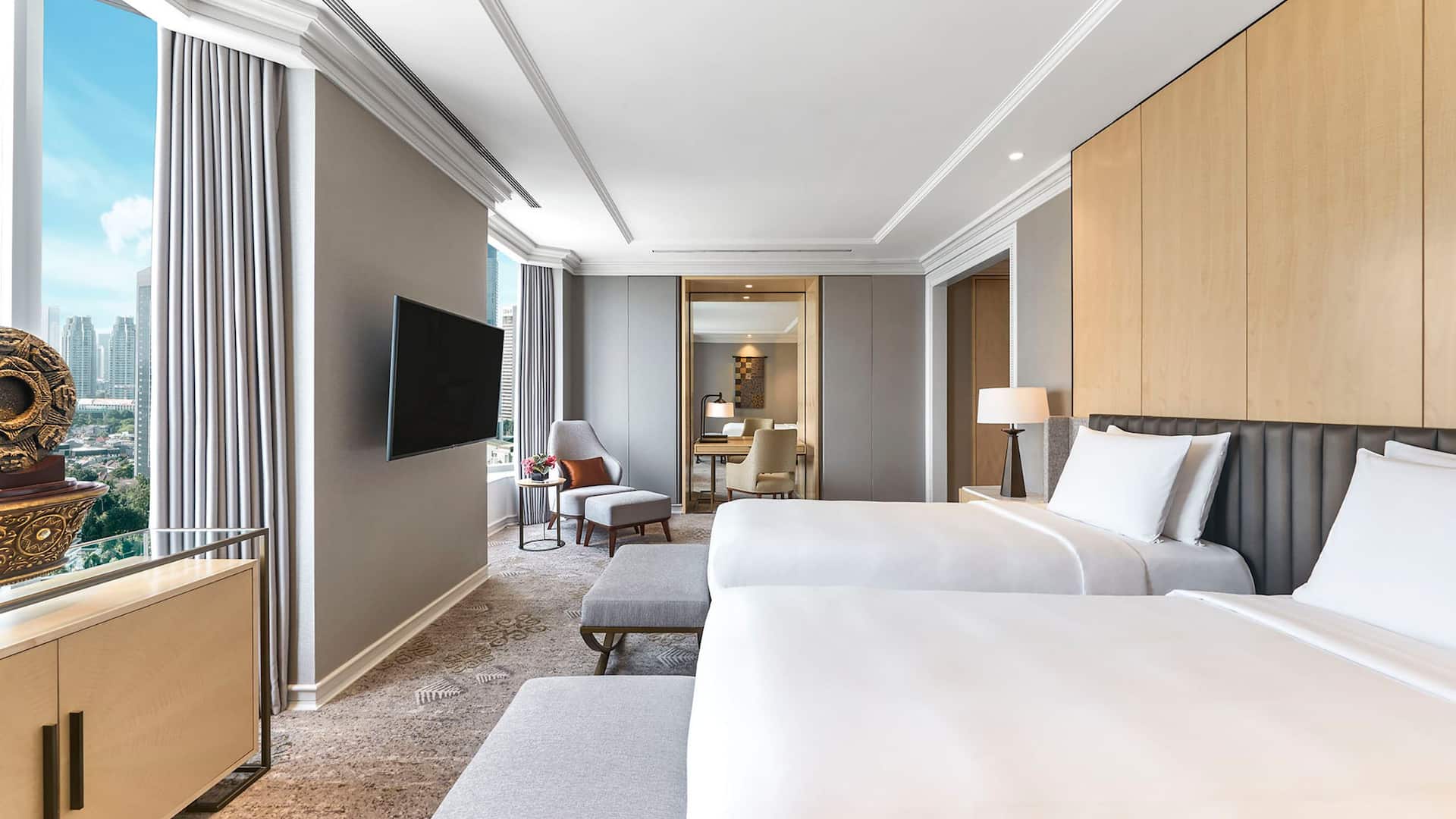 4 of 5 Grand Hyatt Jakarta GHJ Majapahit Suite Double Beds