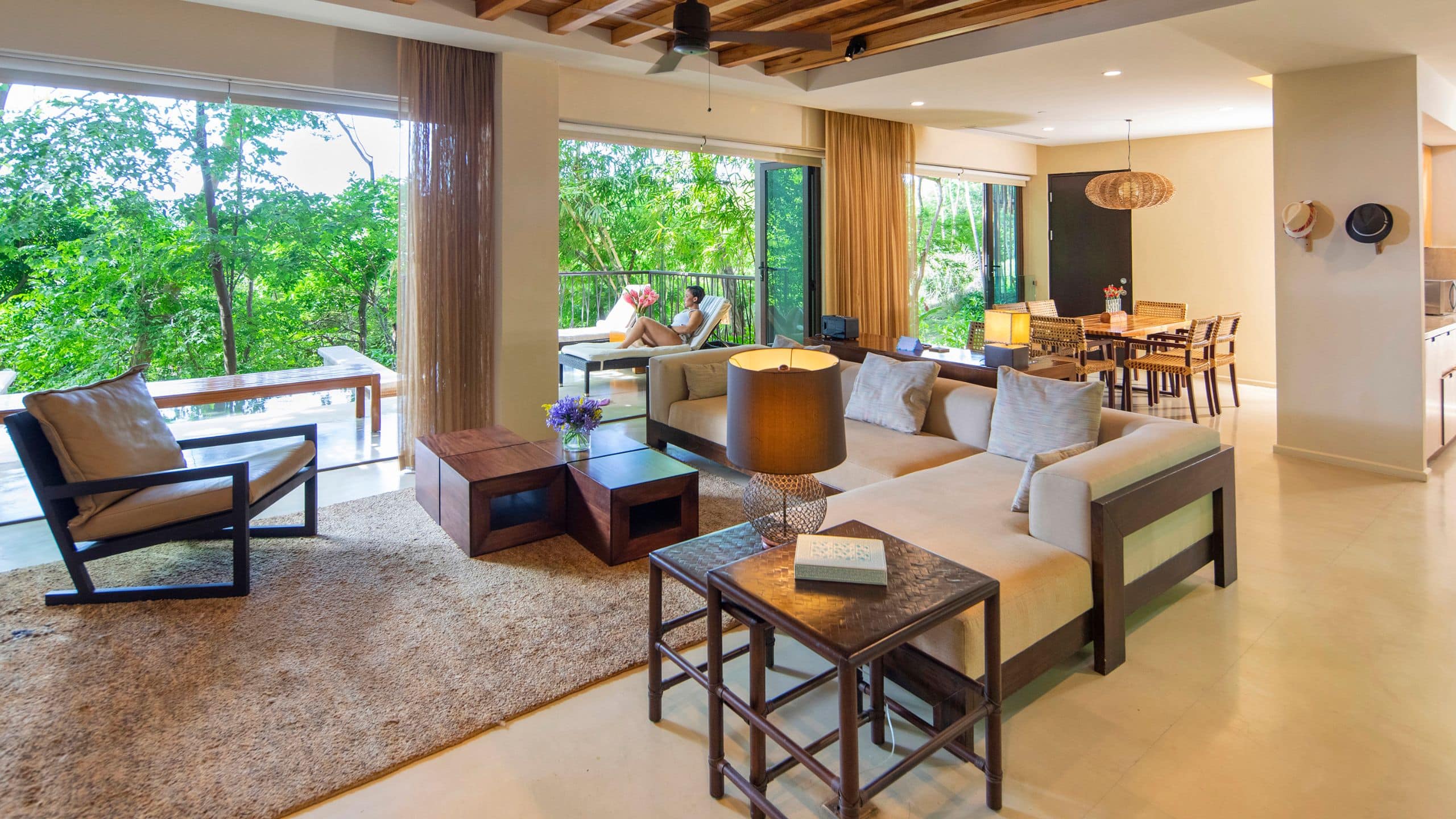 Andaz Costa Rica Resort at Peninsula Papagayo Andaz Large Suite Living Room Terrace