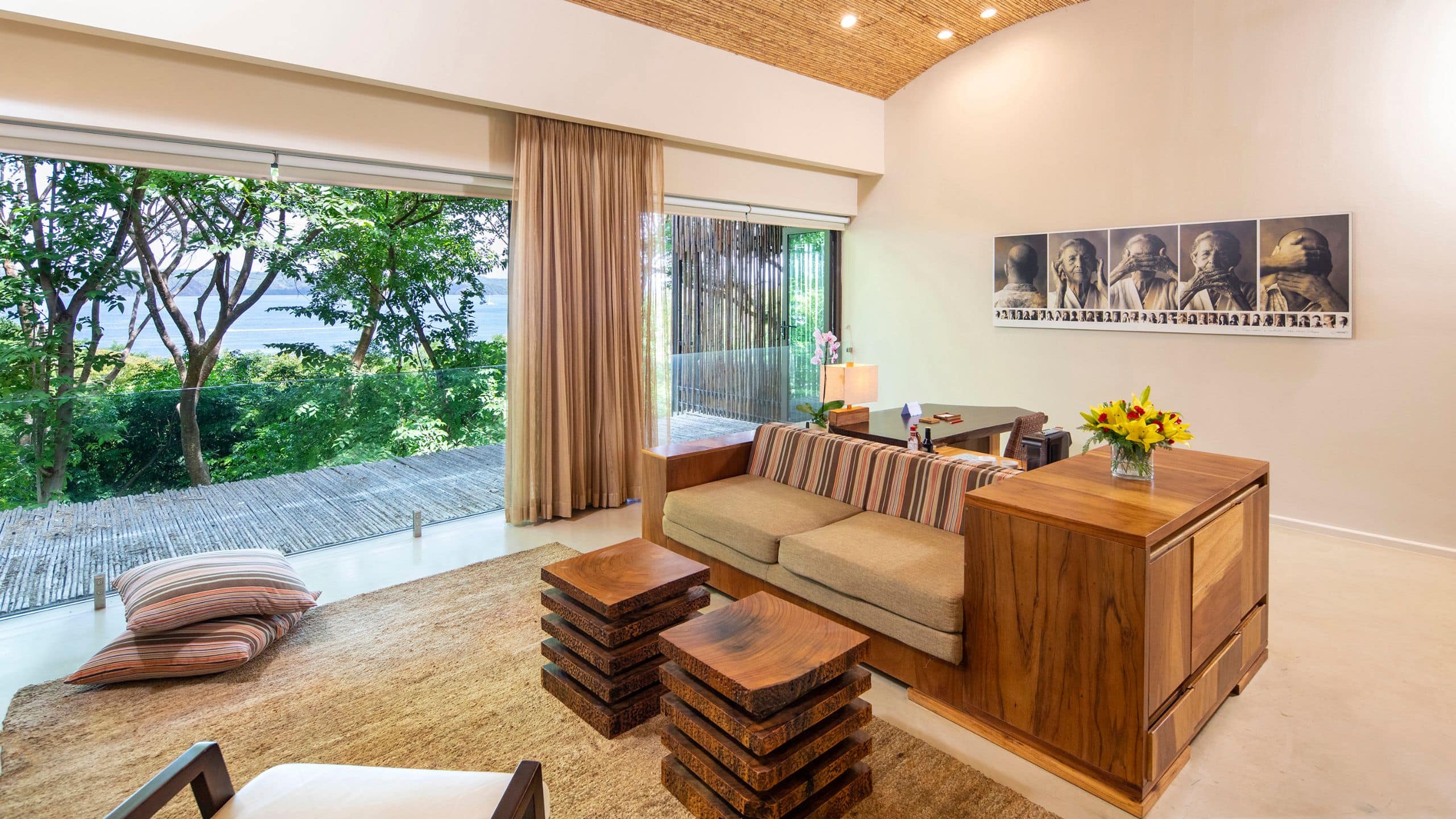 Andaz Costa Rica Resort at Peninsula Papagayo Andaz Suite Living Room Right View