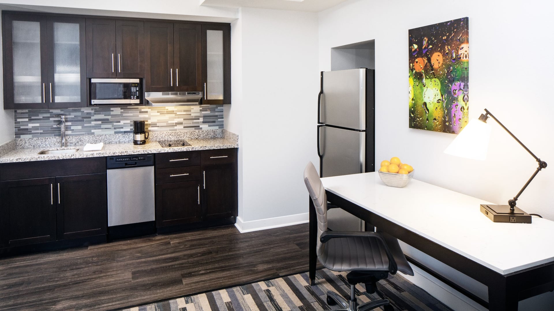 Hyatt House Charlotte/Center City Studio King Kitchen