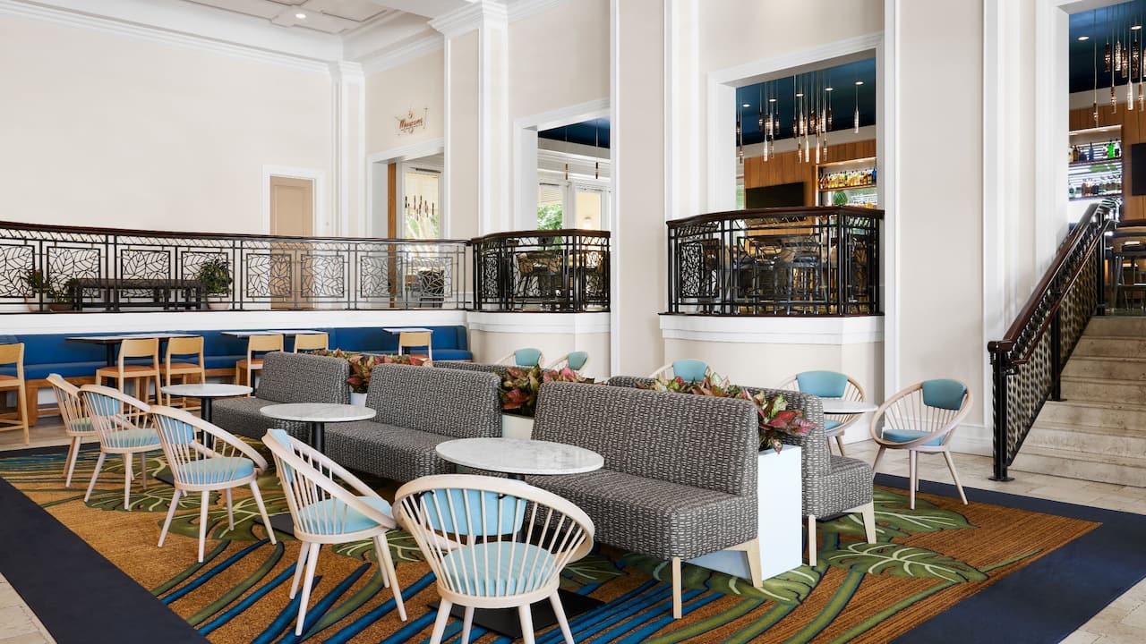 Belvedere lounge at Hyatt Regency Coconut Point Resort And Spa