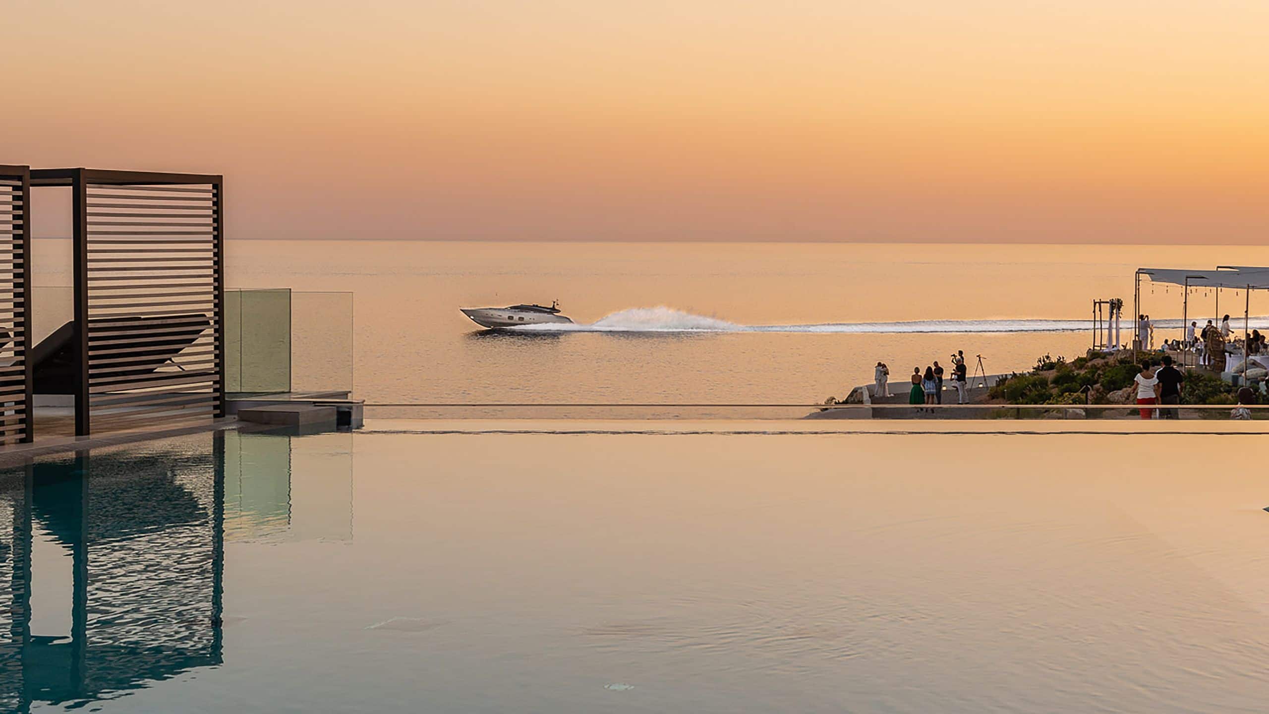 1 of 3 7Pines Resort Ibiza Yachting Sunset