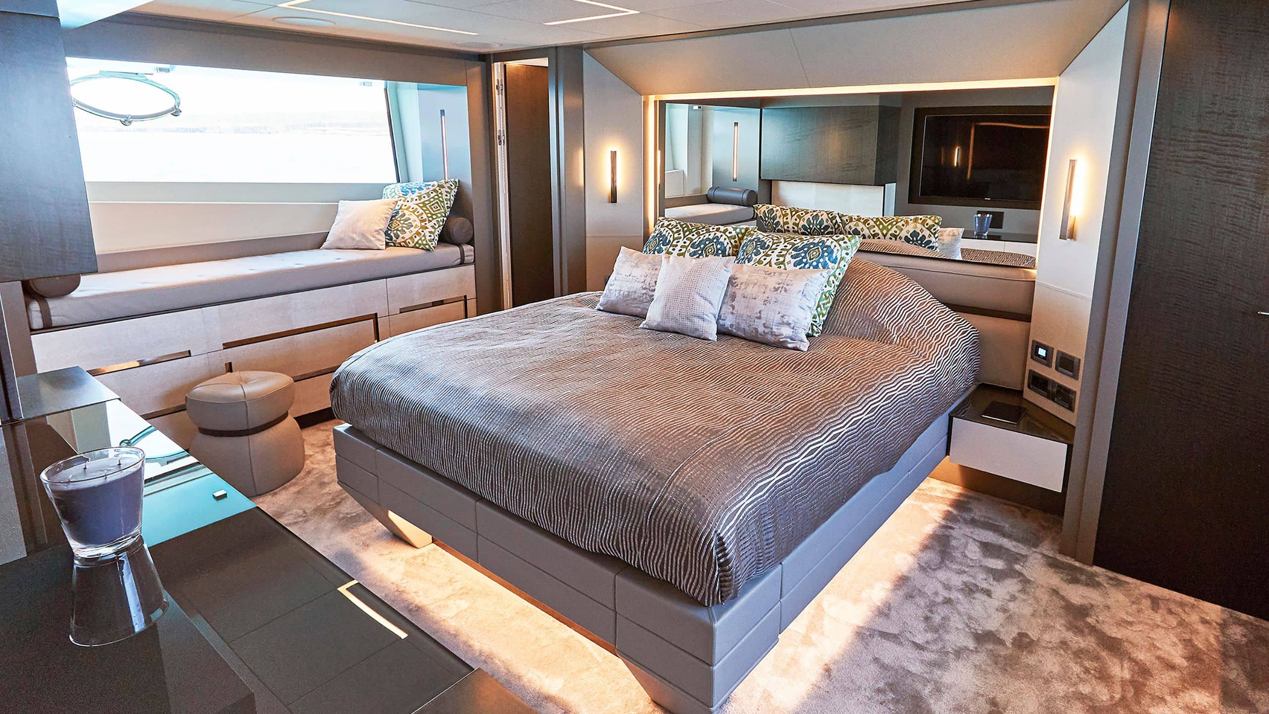 7Pines Resort Ibiza Yachting Pershing Master Bed