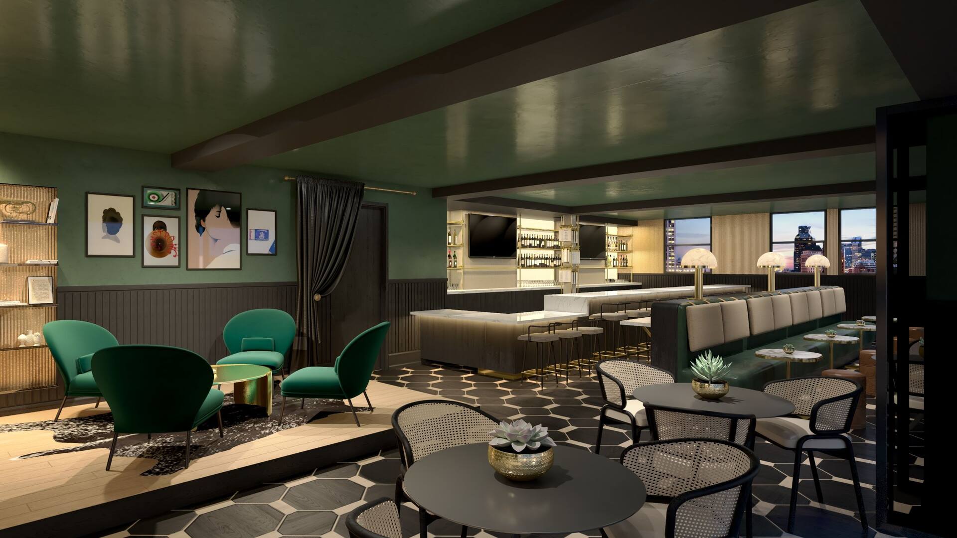 Rooftop Bar in Downtown Sacramento Hyatt Centric Downtown Sacramento