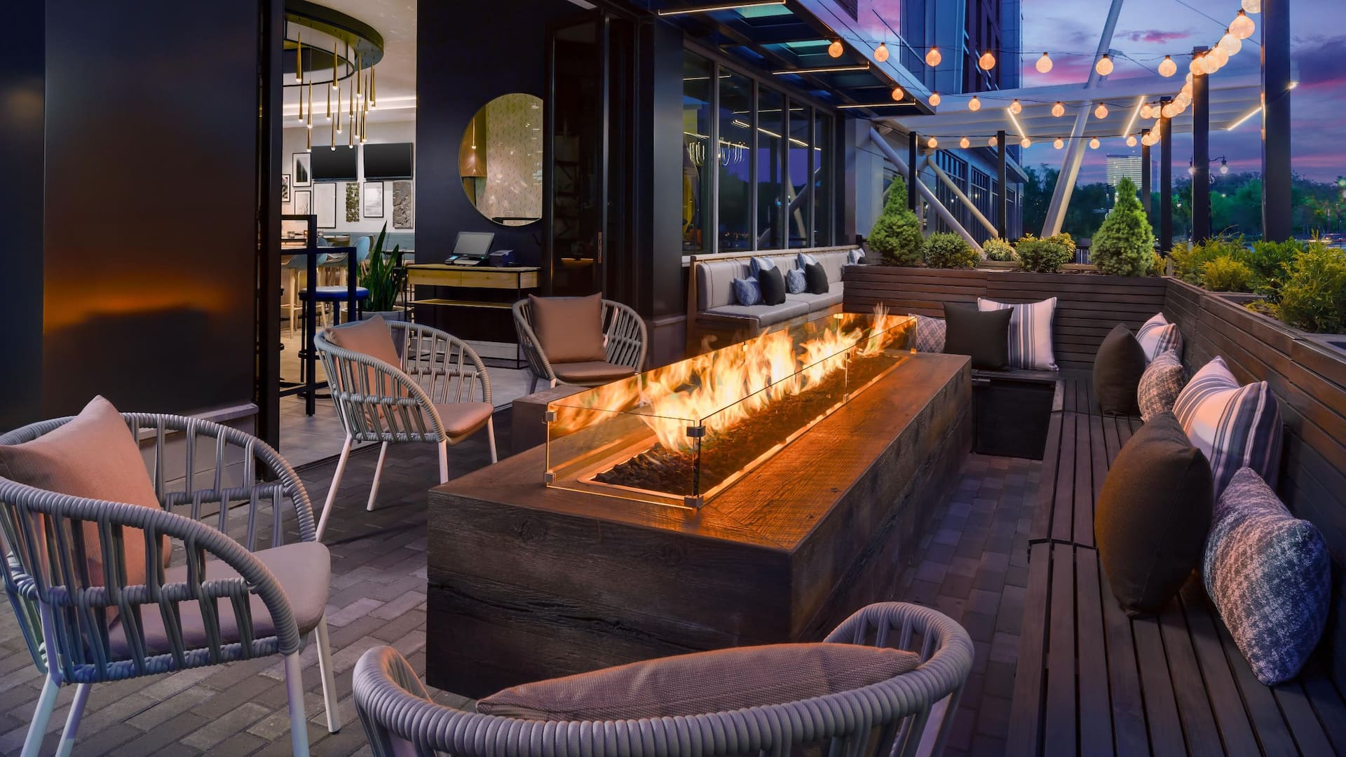 Hyatt Place National Harbor Firepit