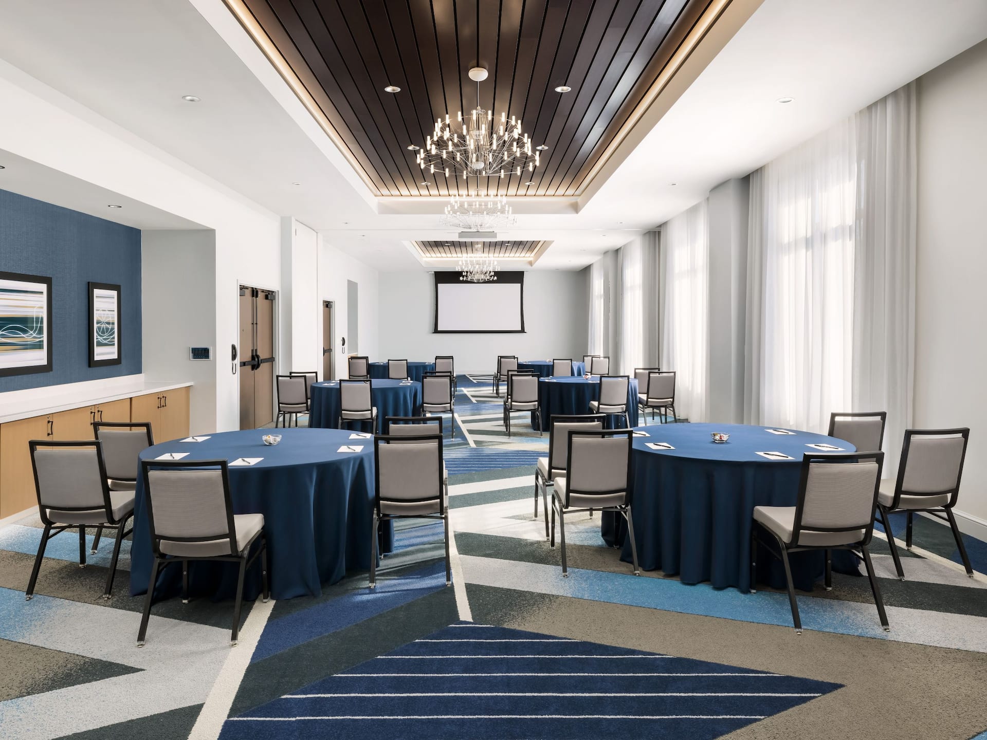 Hyatt Place National Harbor Round Tables