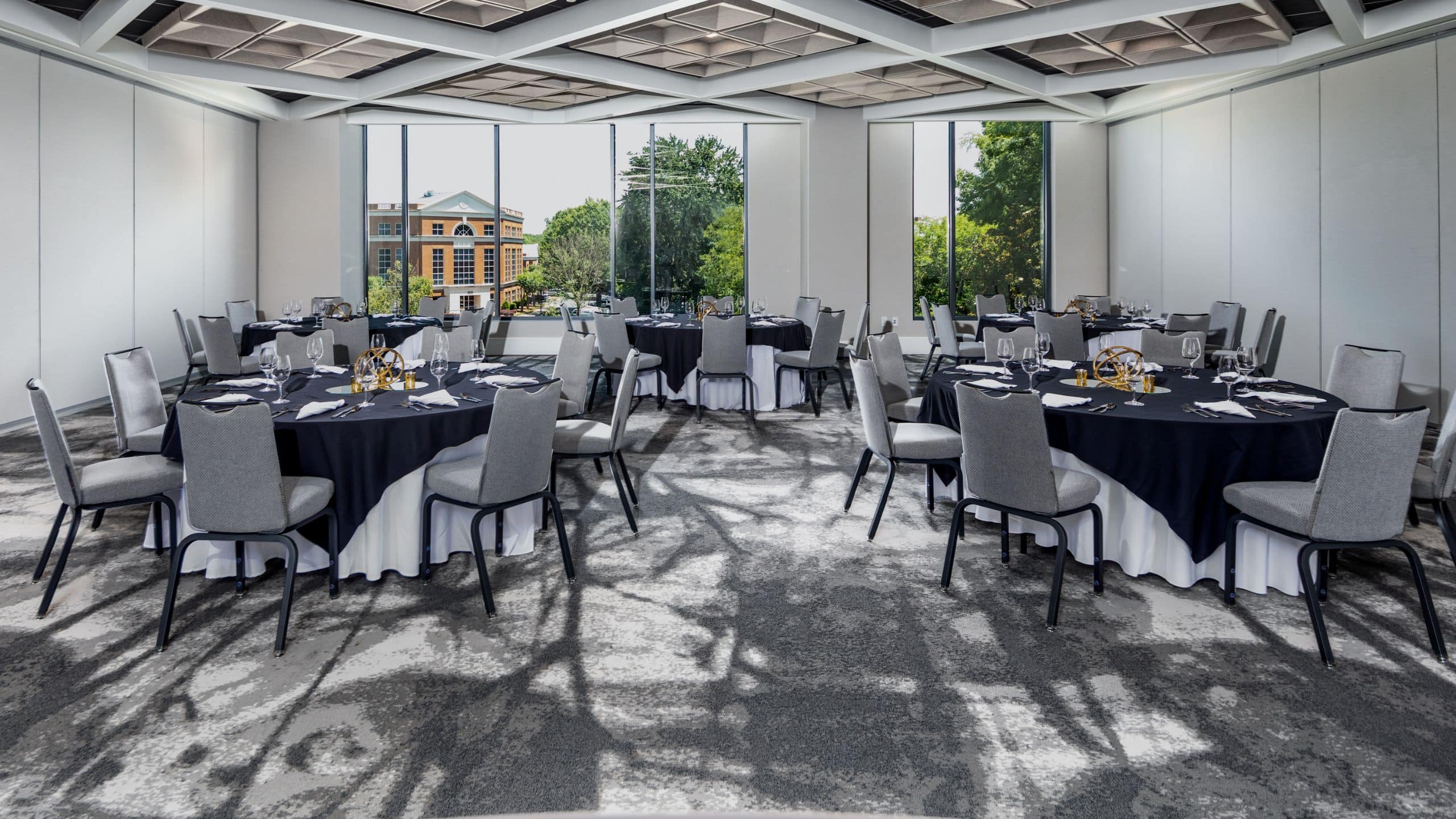 Hyatt Centric Charlotte SouthPark Banquet Space Seating Set up
