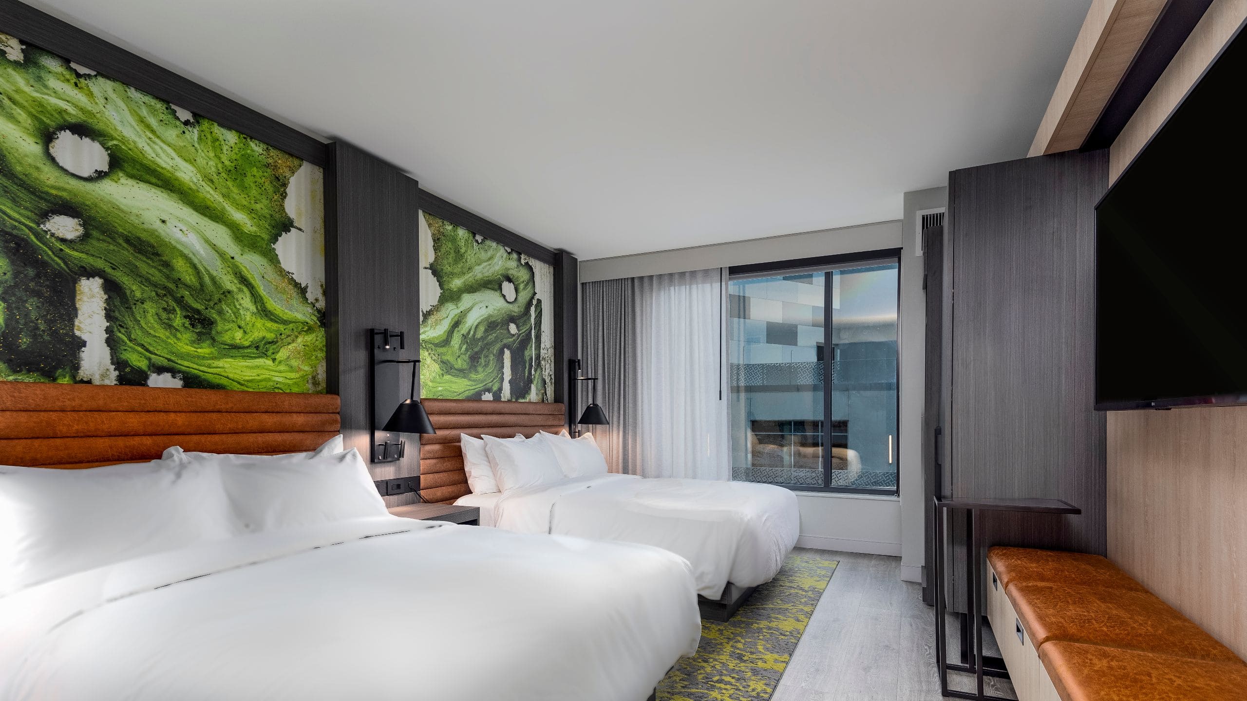 1 of 1 Hyatt Centric Charlotte SouthPark Two Queen Guestroom