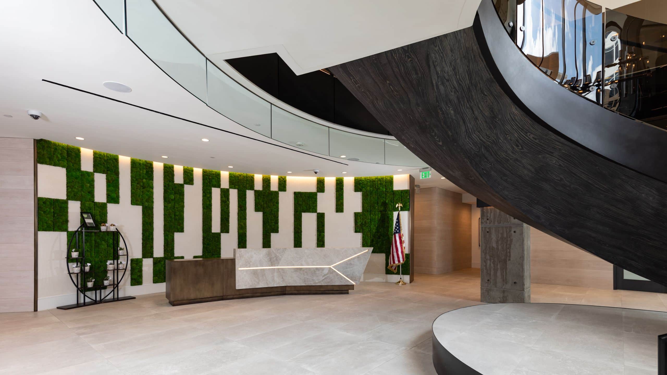 Hyatt Centric Charlotte SouthPark Front Desk Area