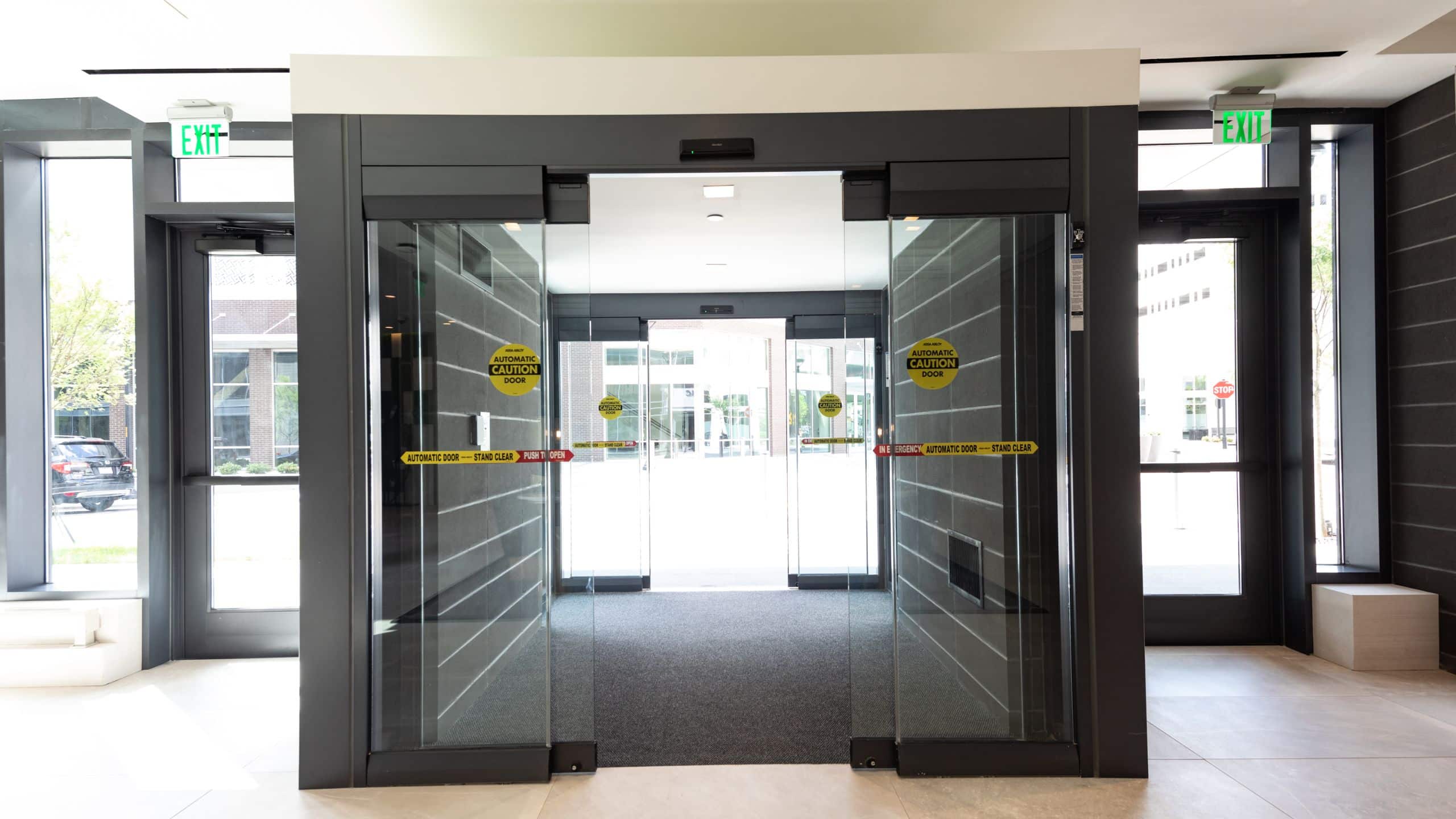 Hyatt Centric Charlotte SouthPark Entrance View From Inside