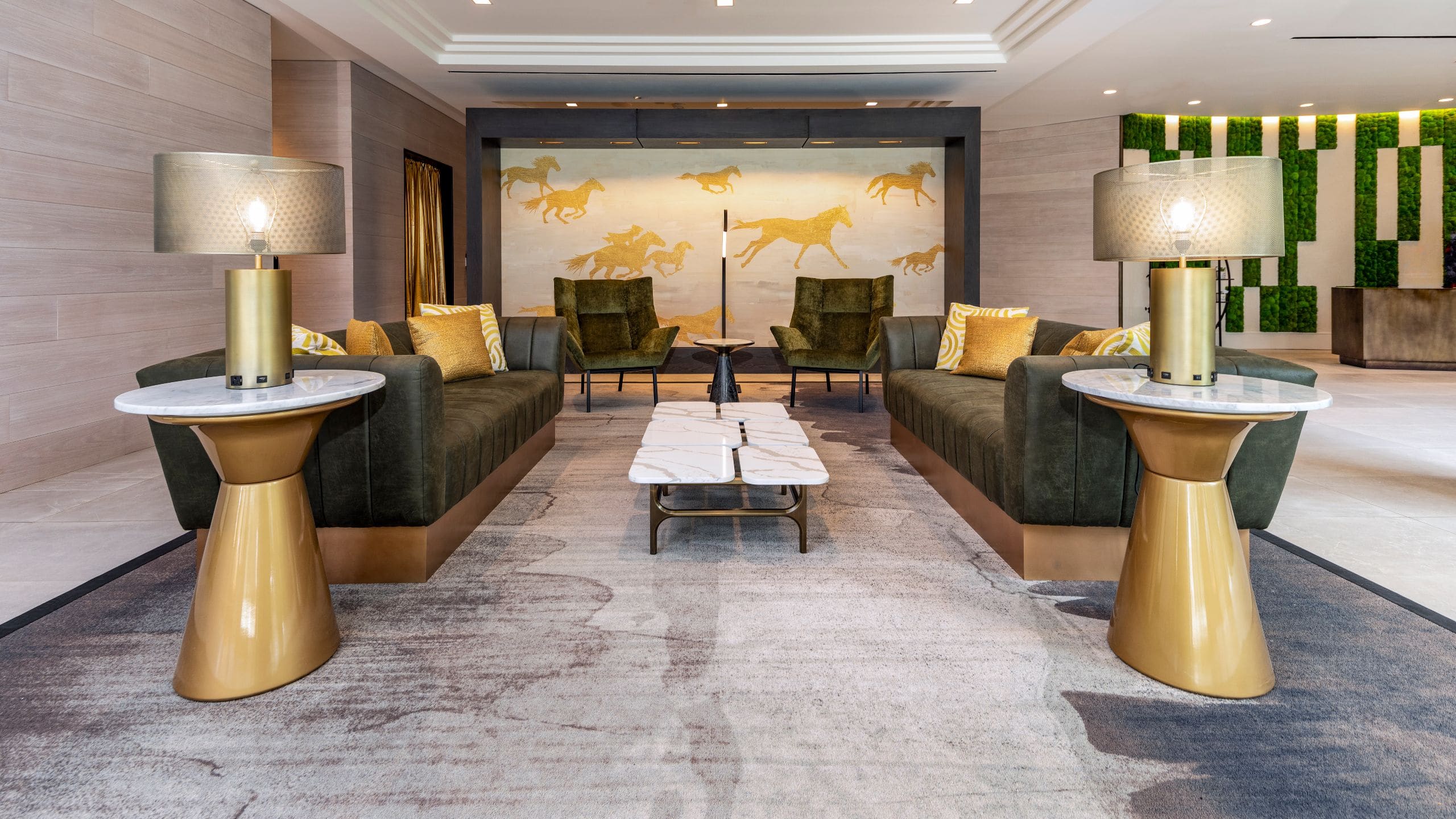 Hyatt Centric Charlotte SouthPark Lobby Seating