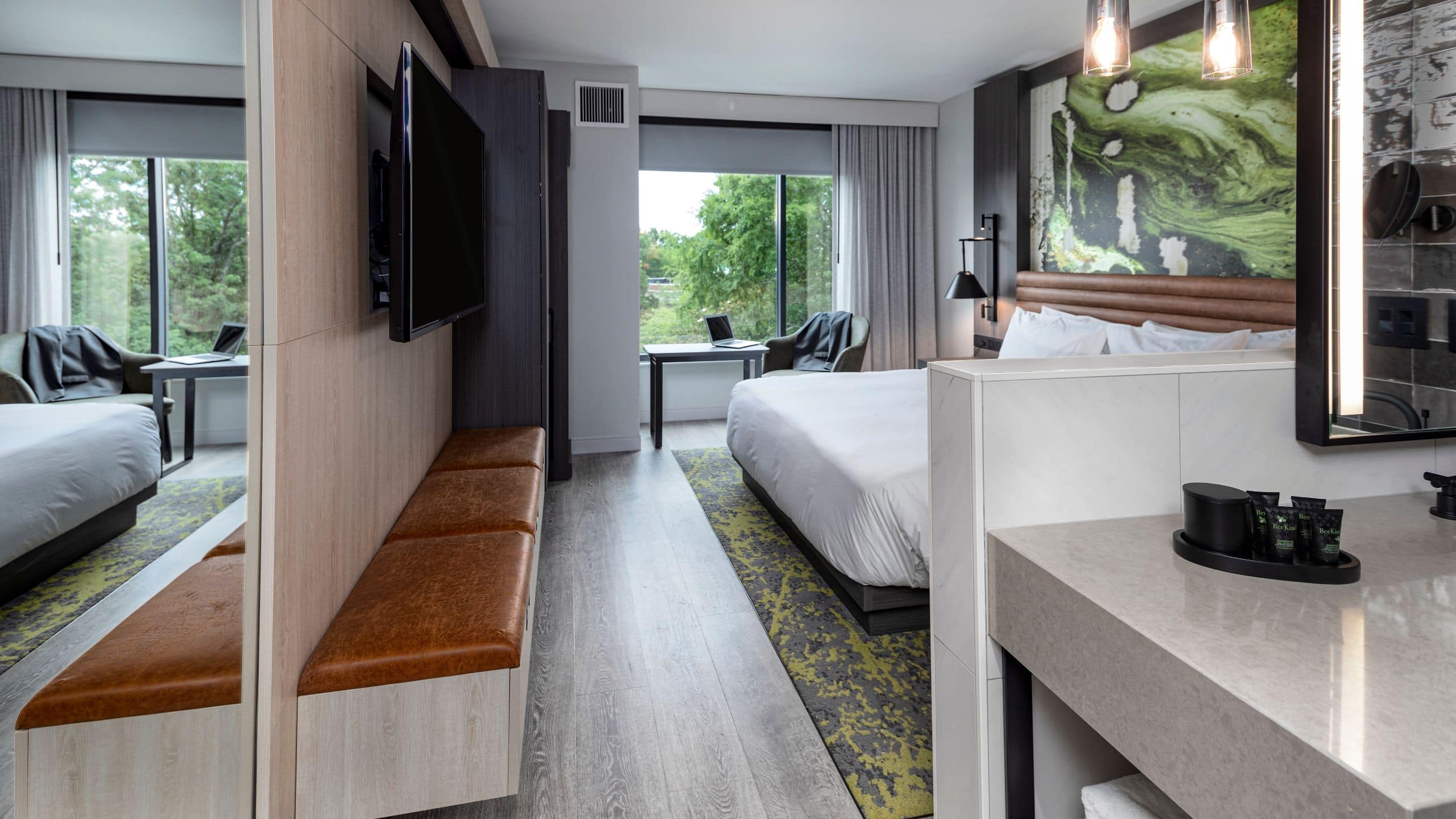 Hyatt Centric Charlotte SouthPark Standard King Guestroom View