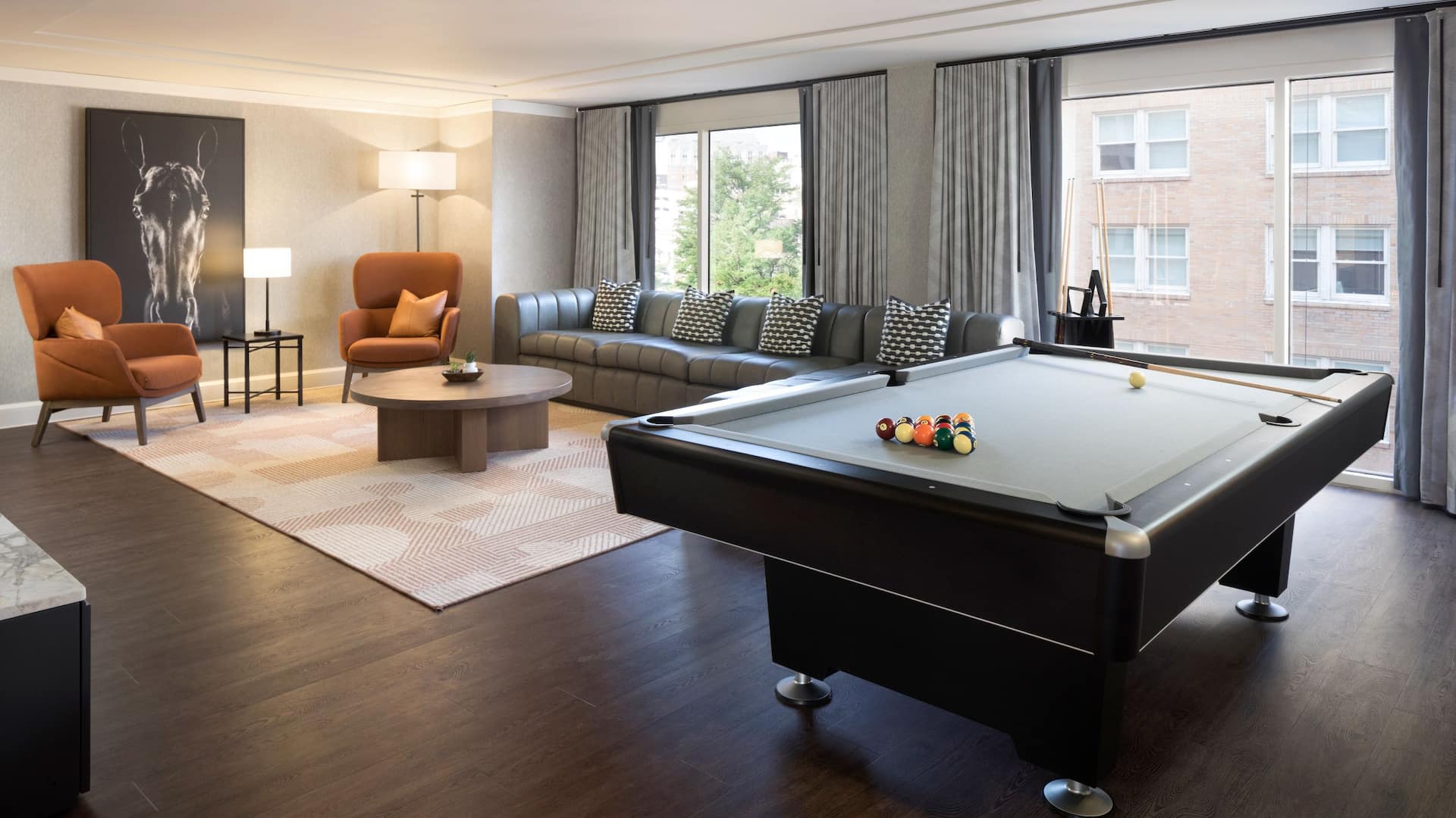 Hyatt Regency San Antonio Riverwalk Entertainer Suite Living Room