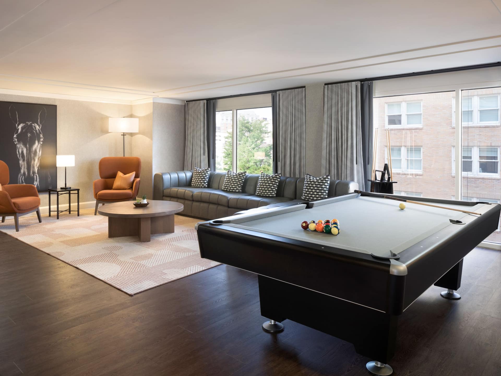 Hyatt Regency San Antonio Riverwalk Entertainer Suite Living Room