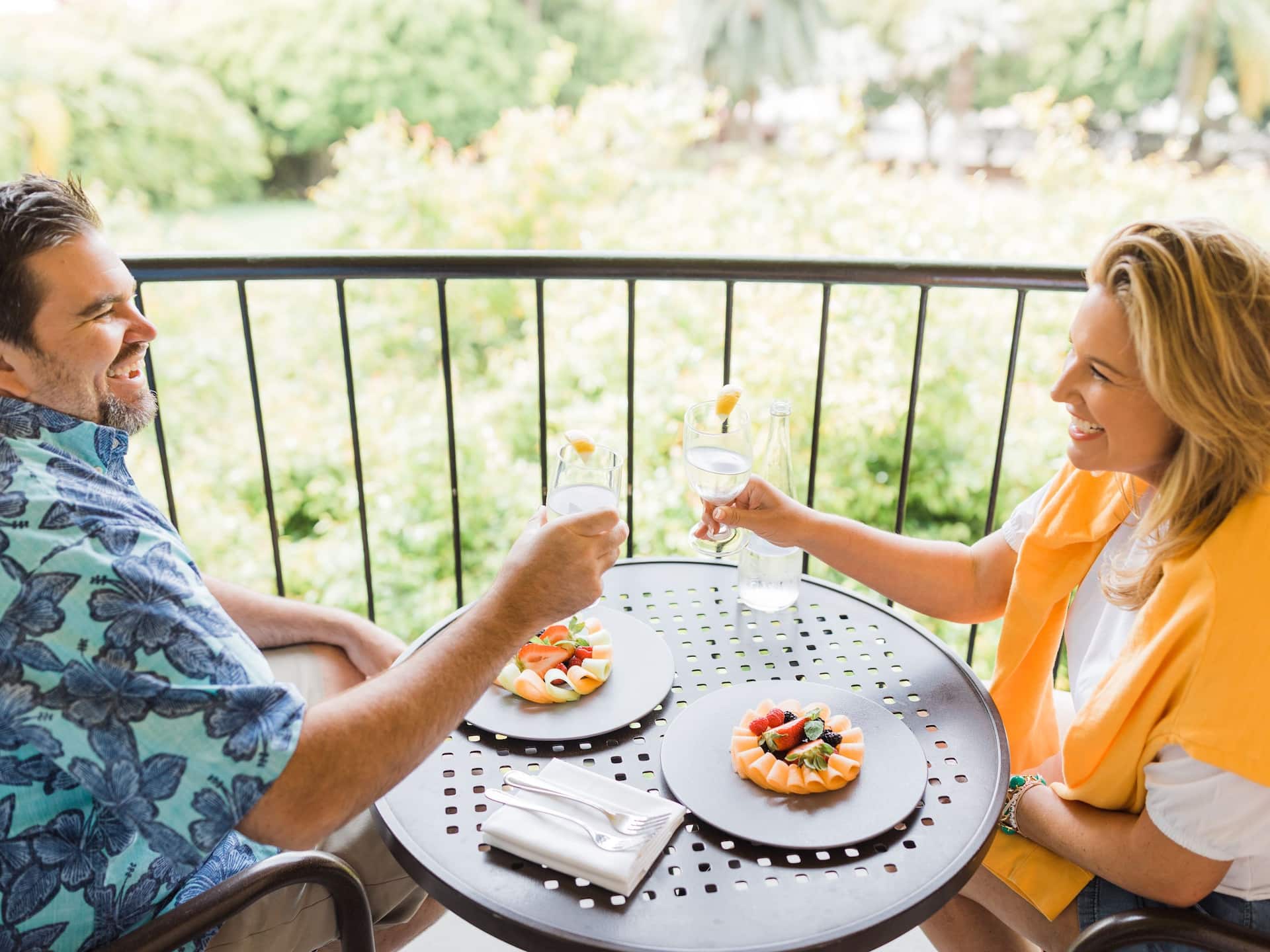 Hyatt Regency Newport Beach Balcony Breakfast