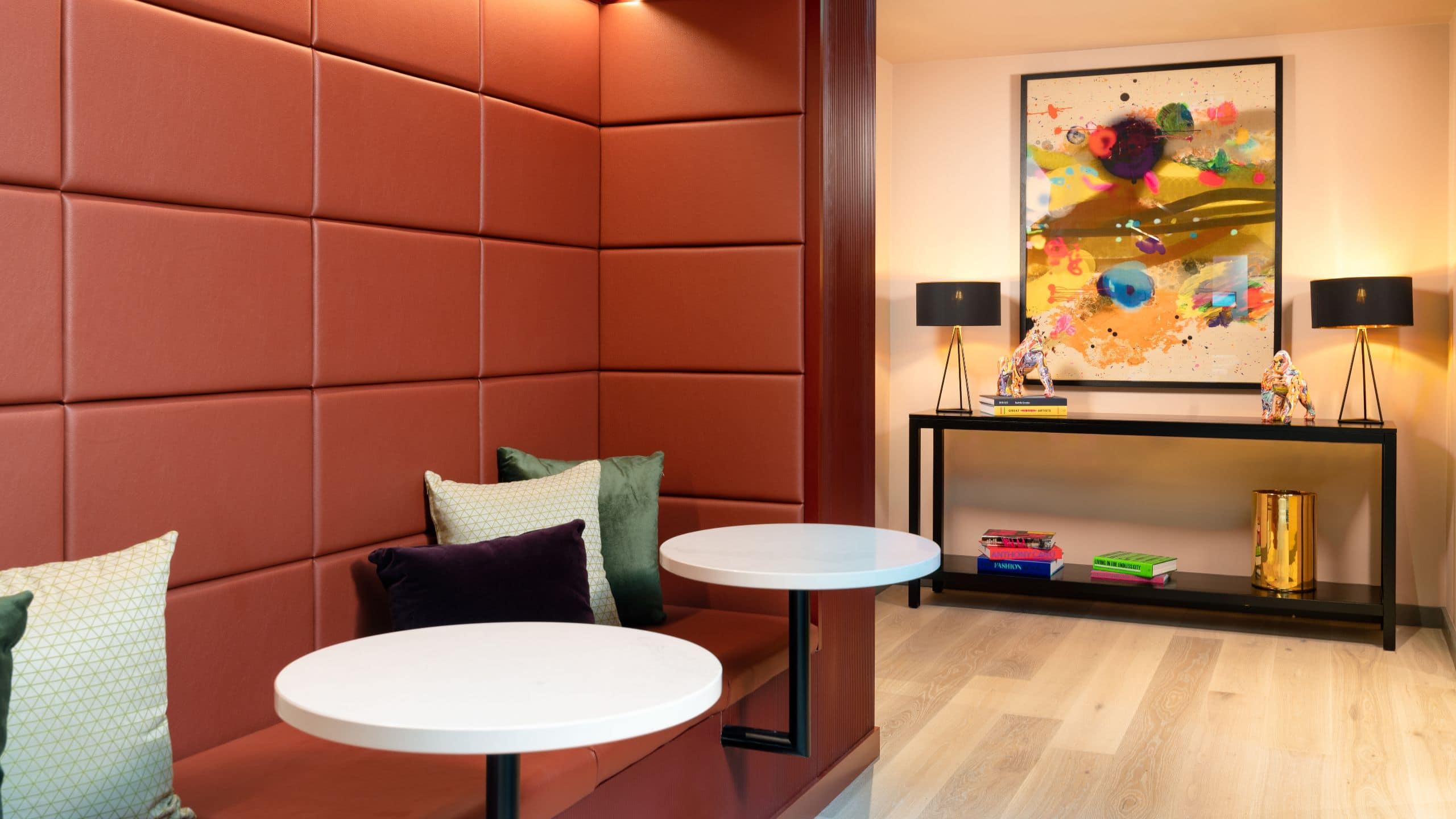 Hyatt Place London City East Lobby Artwork
