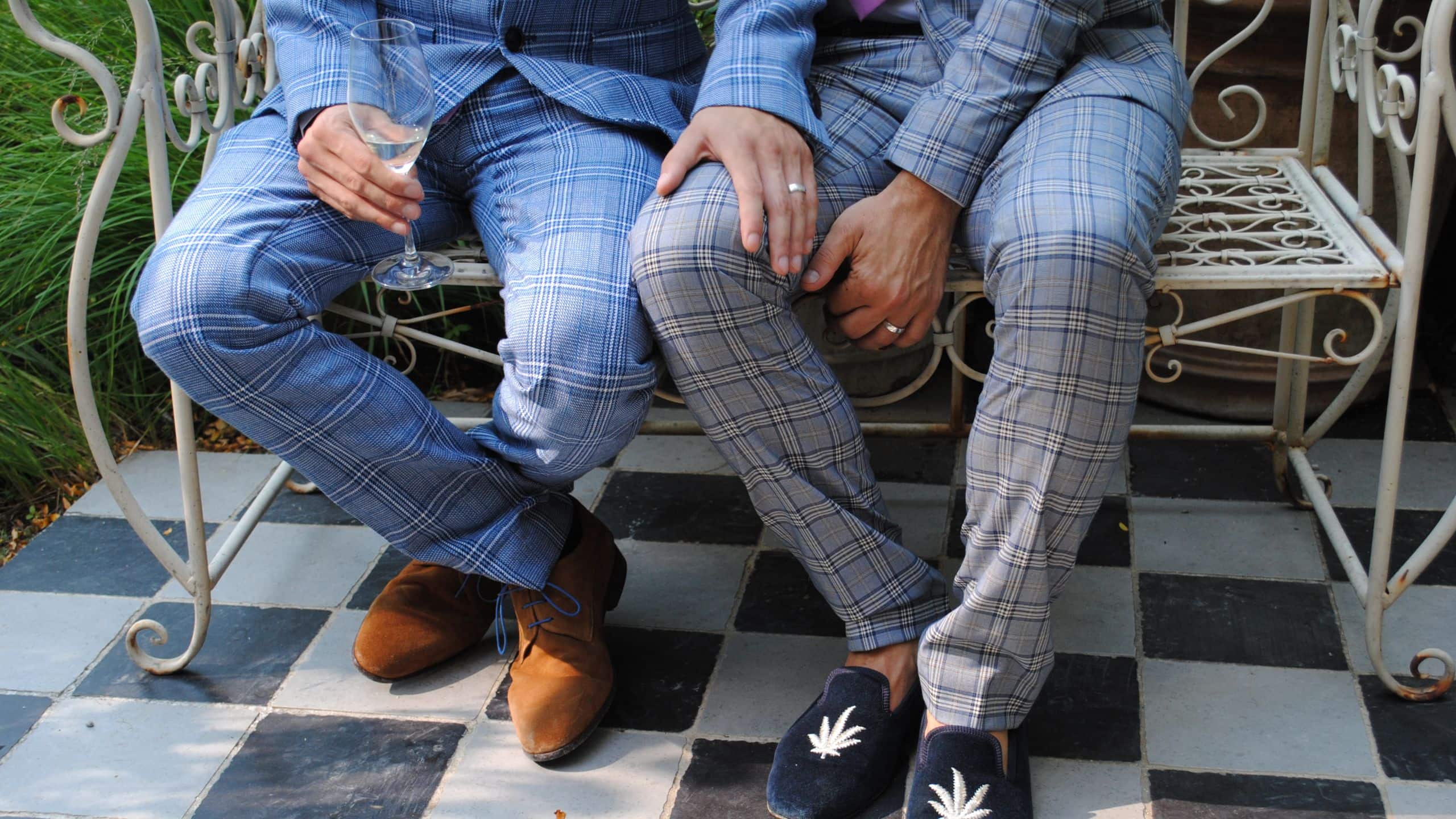 Andaz Amsterdam Prinsengracht Pride Wedding Couple Hands