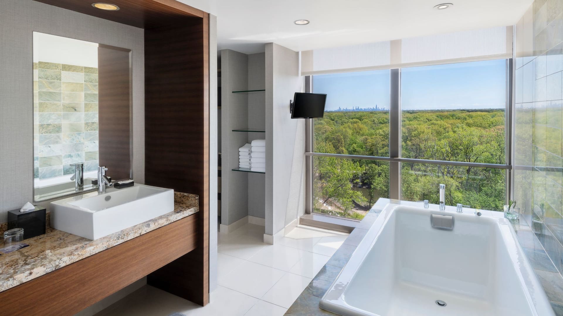 3/11 Hyatt Regency O'Hare Chicago Premier Presidential Suite Bathtub