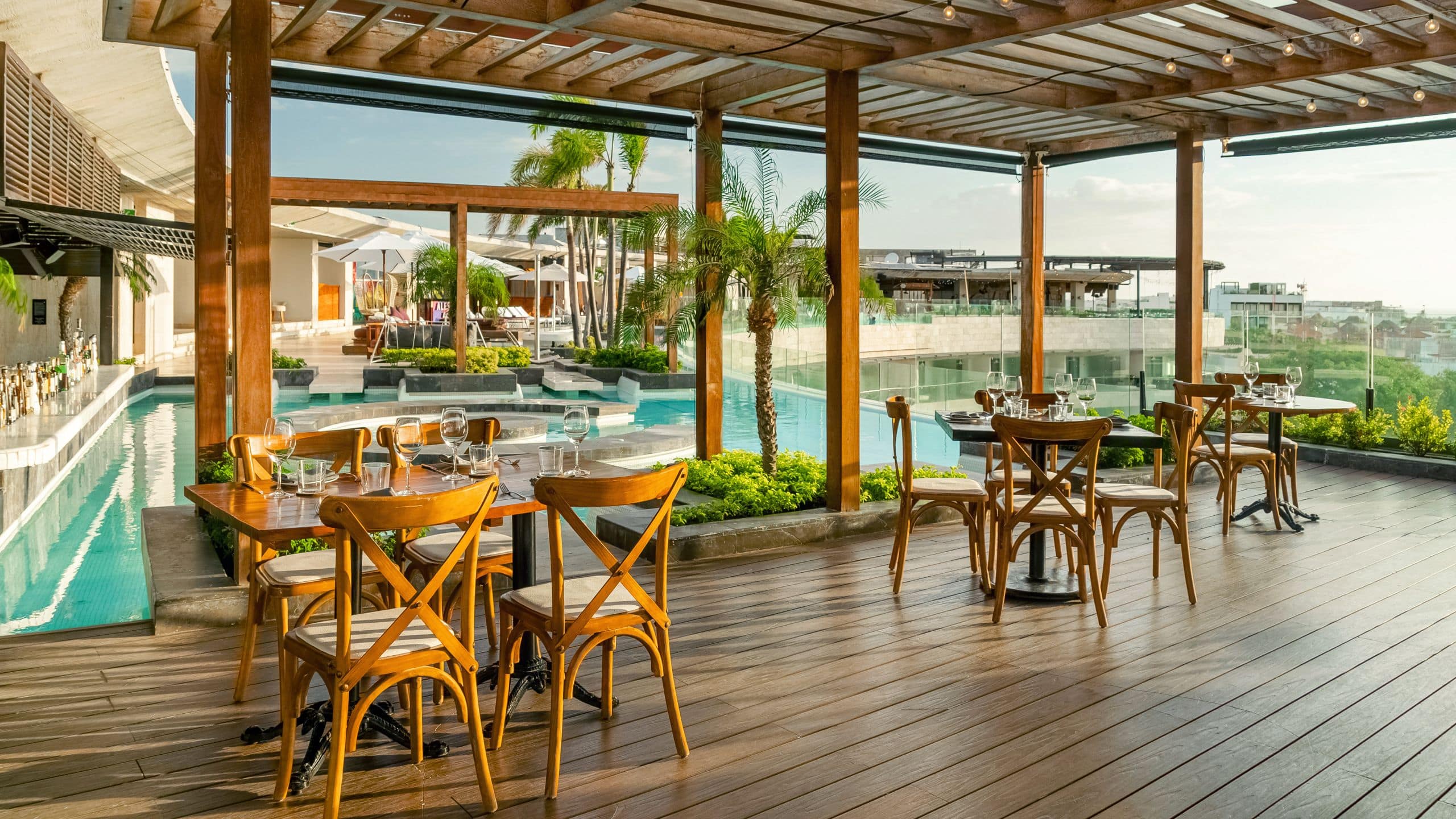 Thompson Playa del Carmen Main House Cinco Deck