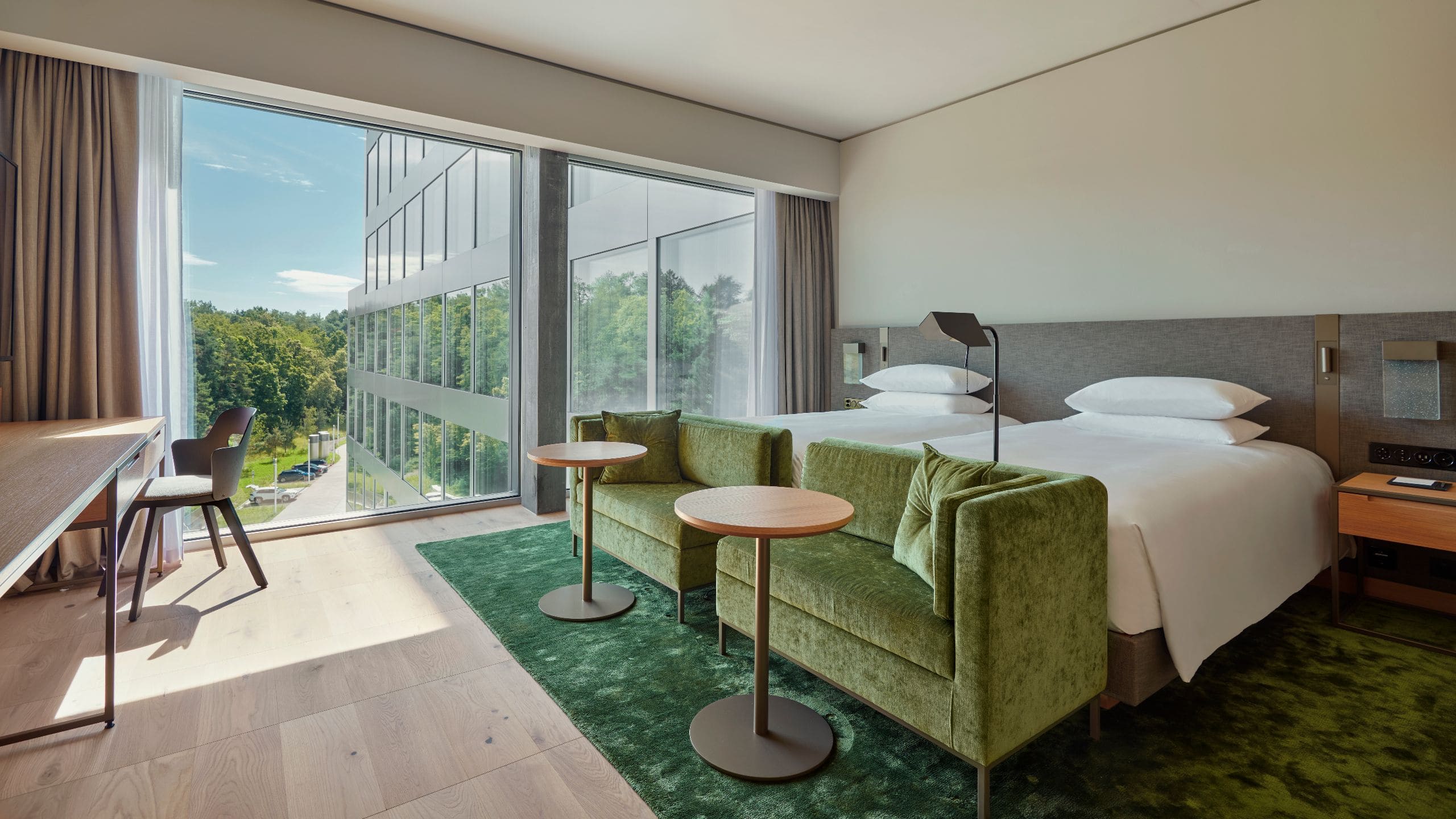 Hyatt Regency Zurich Airport The Circle Twin Room View