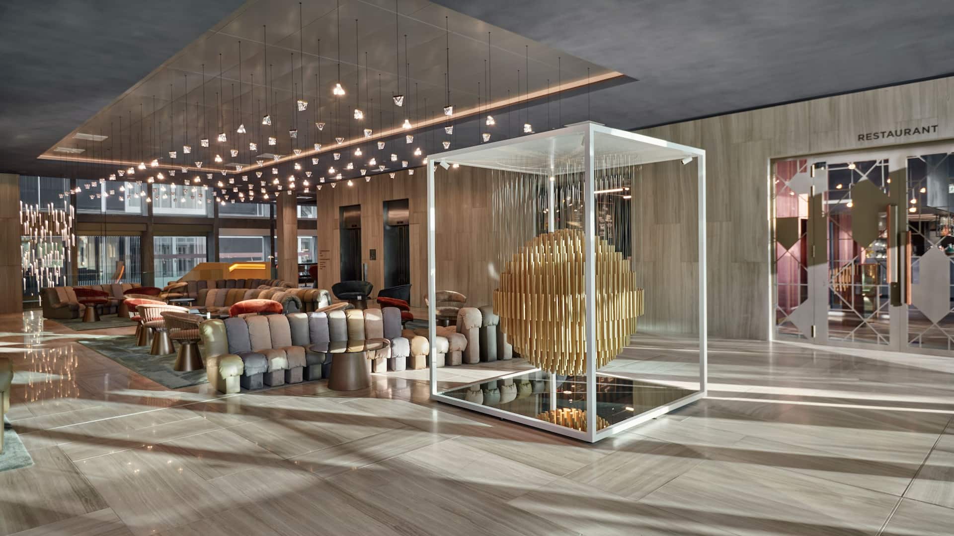 Hyatt Regency Zurich Airport The Circle Lobby Bing Bang