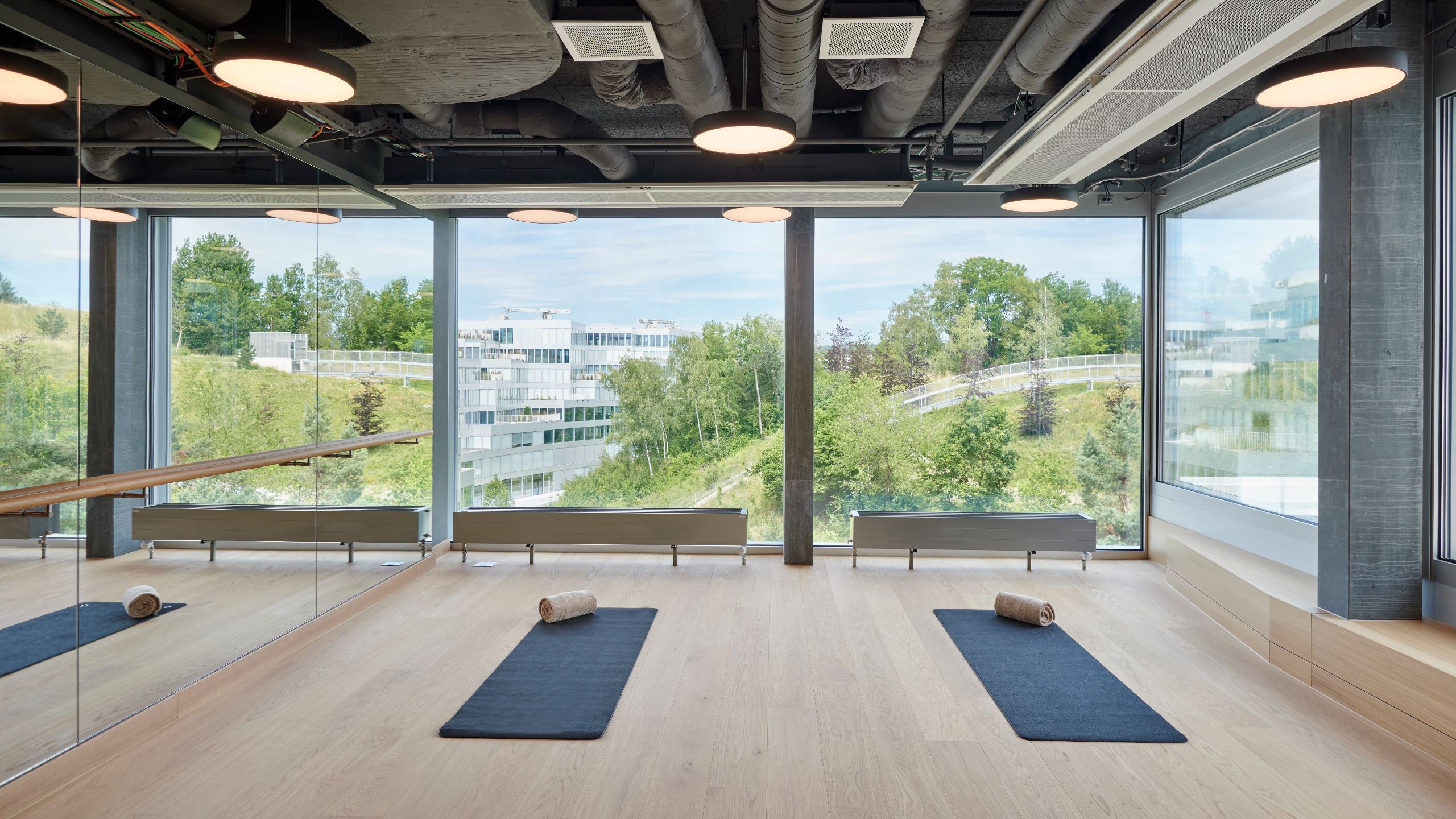 Hyatt Regency Zurich Airport The Circle Fitness Center Yoga Room