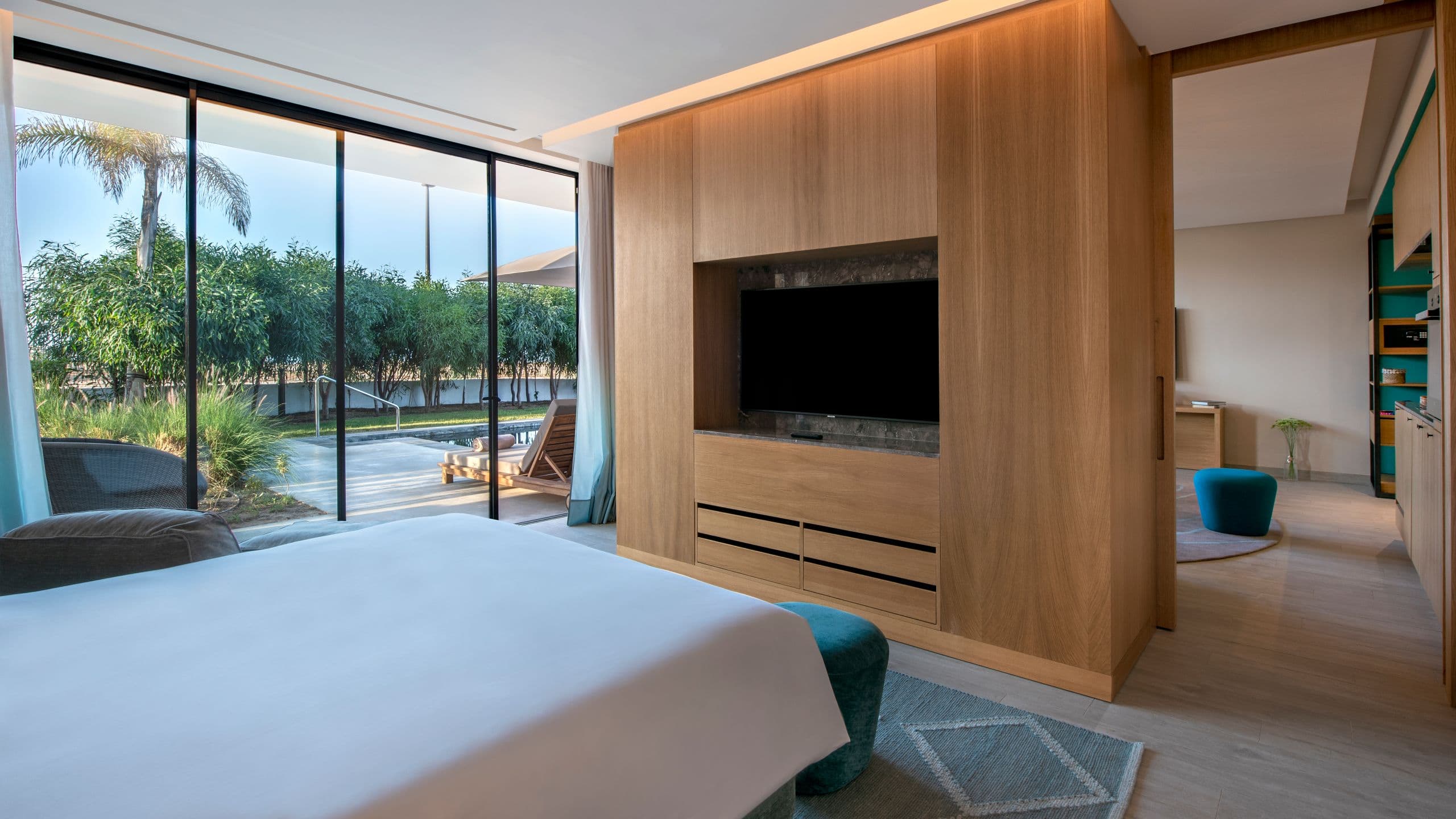 Hyatt Regency Taghazout Executive Suite Pool Bedroom
