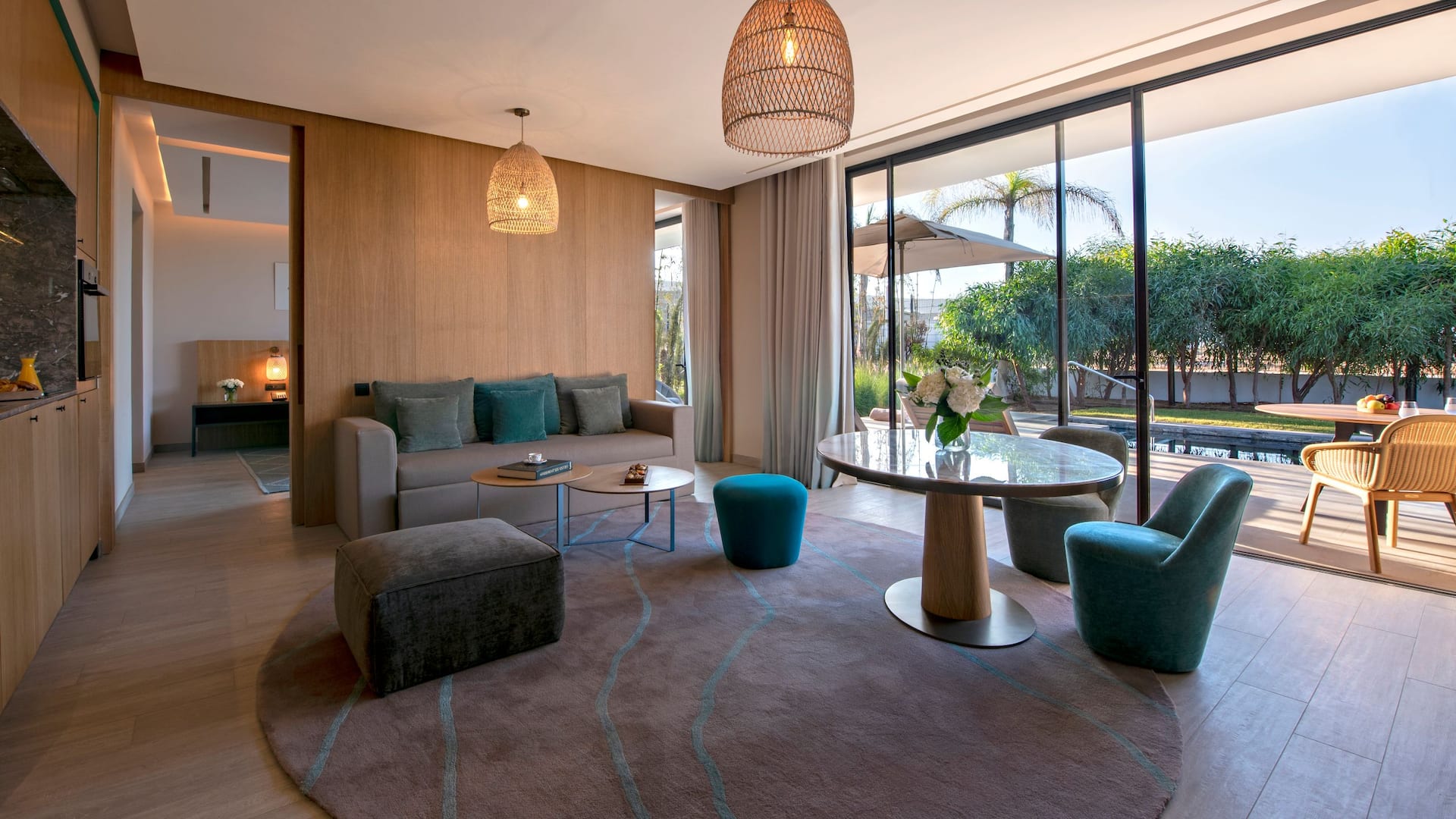 2 of 5 Hyatt Regency Taghazout Executive Suite Pool Living Room