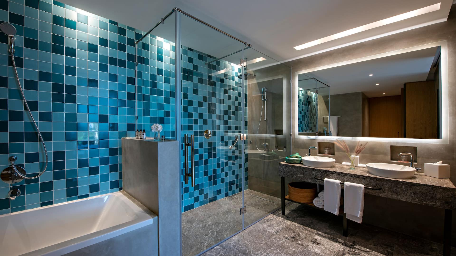 4 of 5 Hyatt Regency Taghazout Executive Suite Pool Bathroom