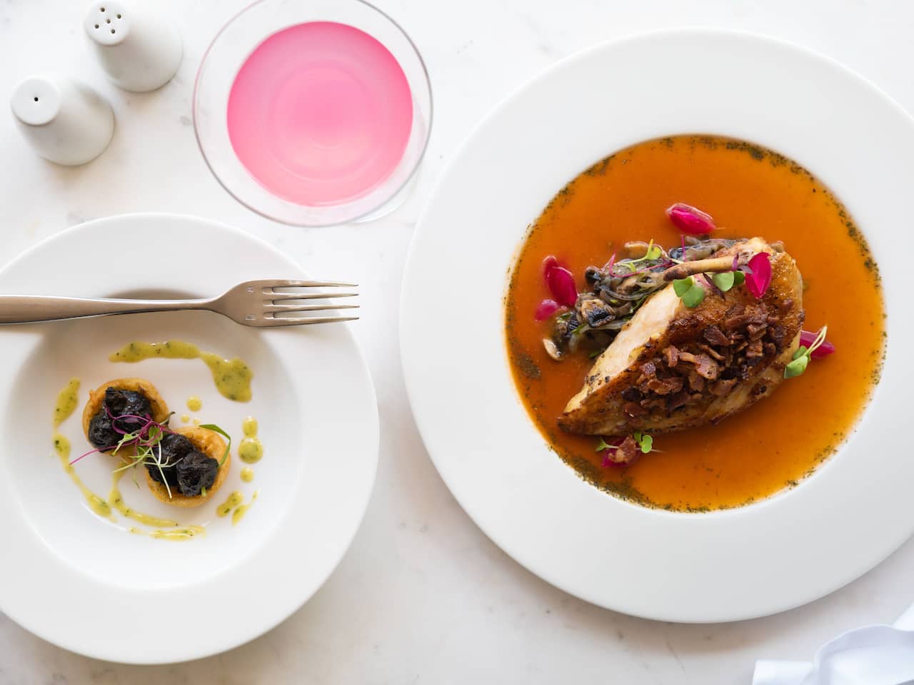 Petit Pariz Chicken at Hyatt Ziva Rose Hall 