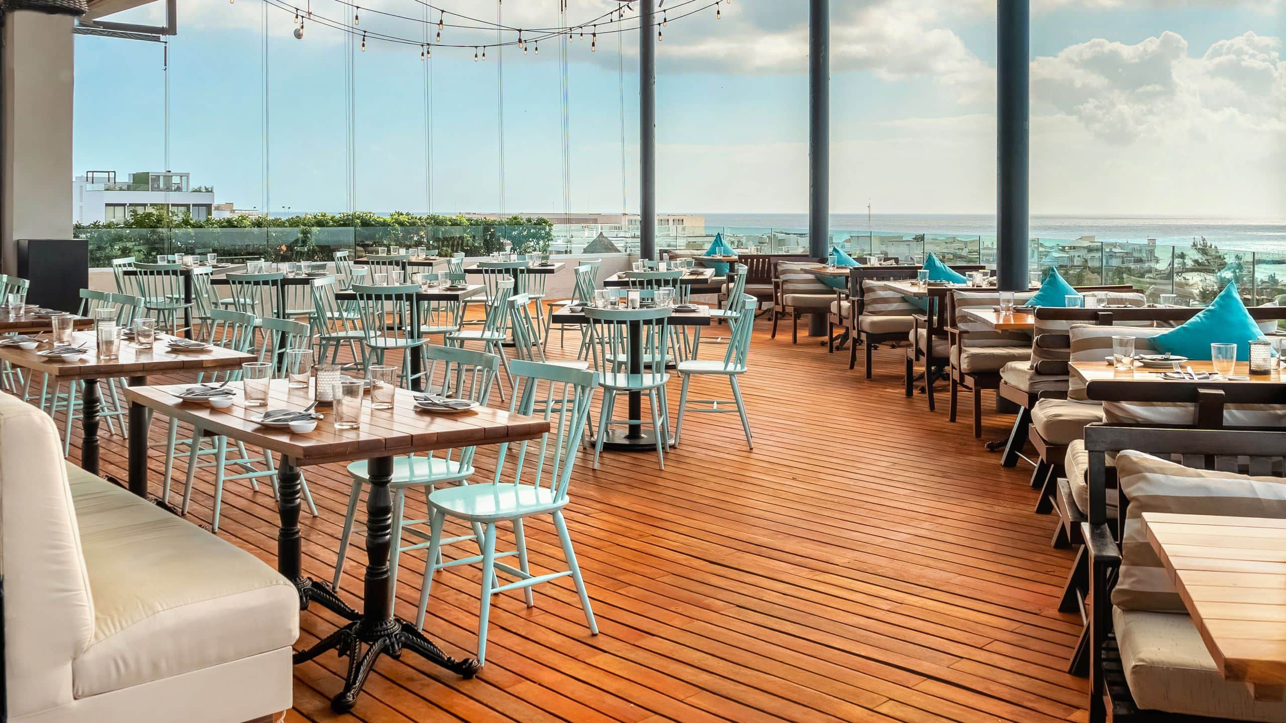 Thompson Playa del Carmen Main House Rooftop Restaurant