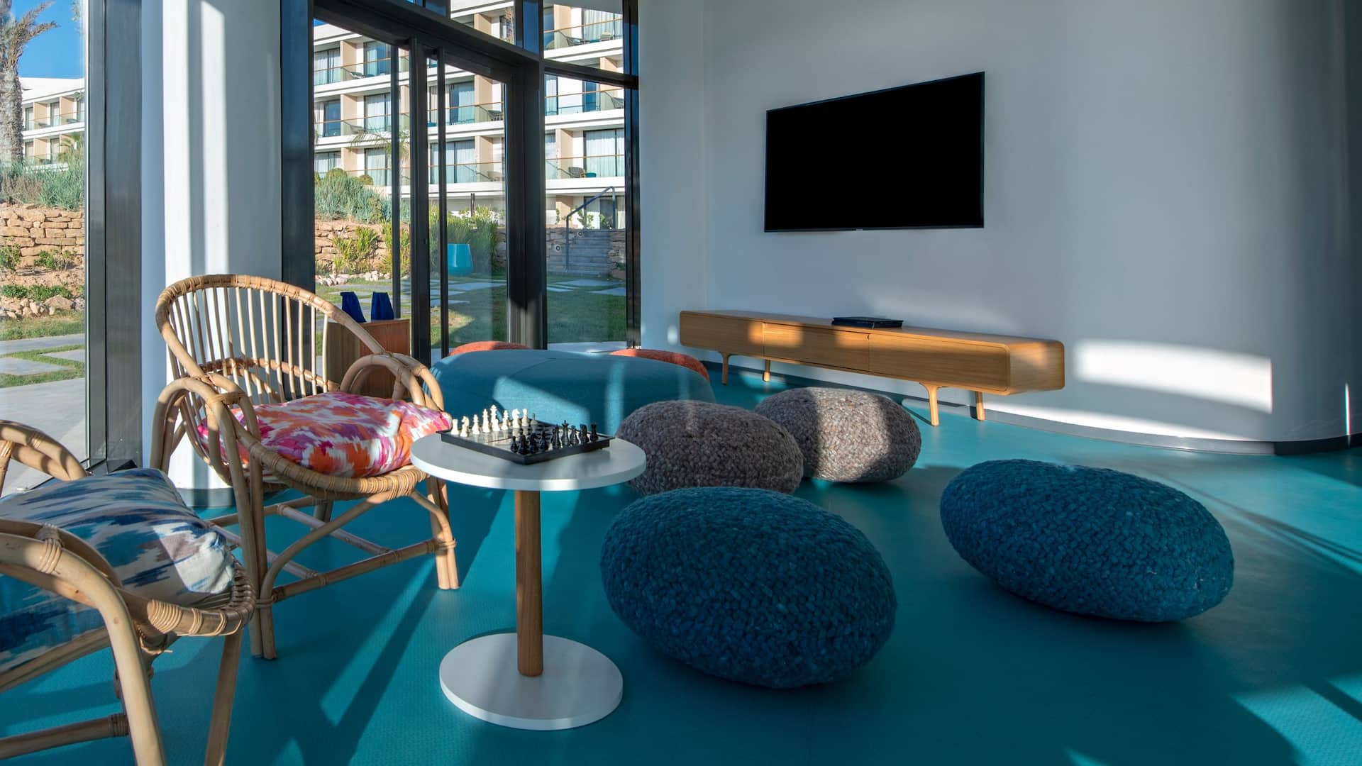 Hyatt Regency Taghazout Camp Hyatt Kids Club Seating