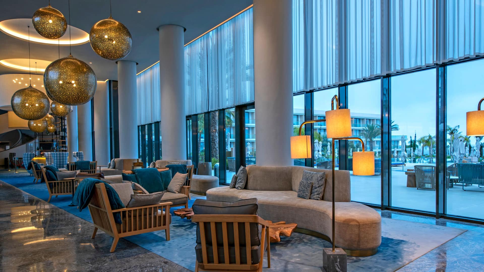Hyatt Regency Taghazout Lobby Reception Seating