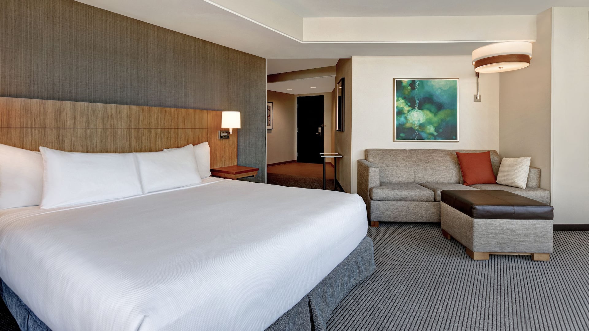 Hyatt Place Bloomington/Normal King Curved Accessible