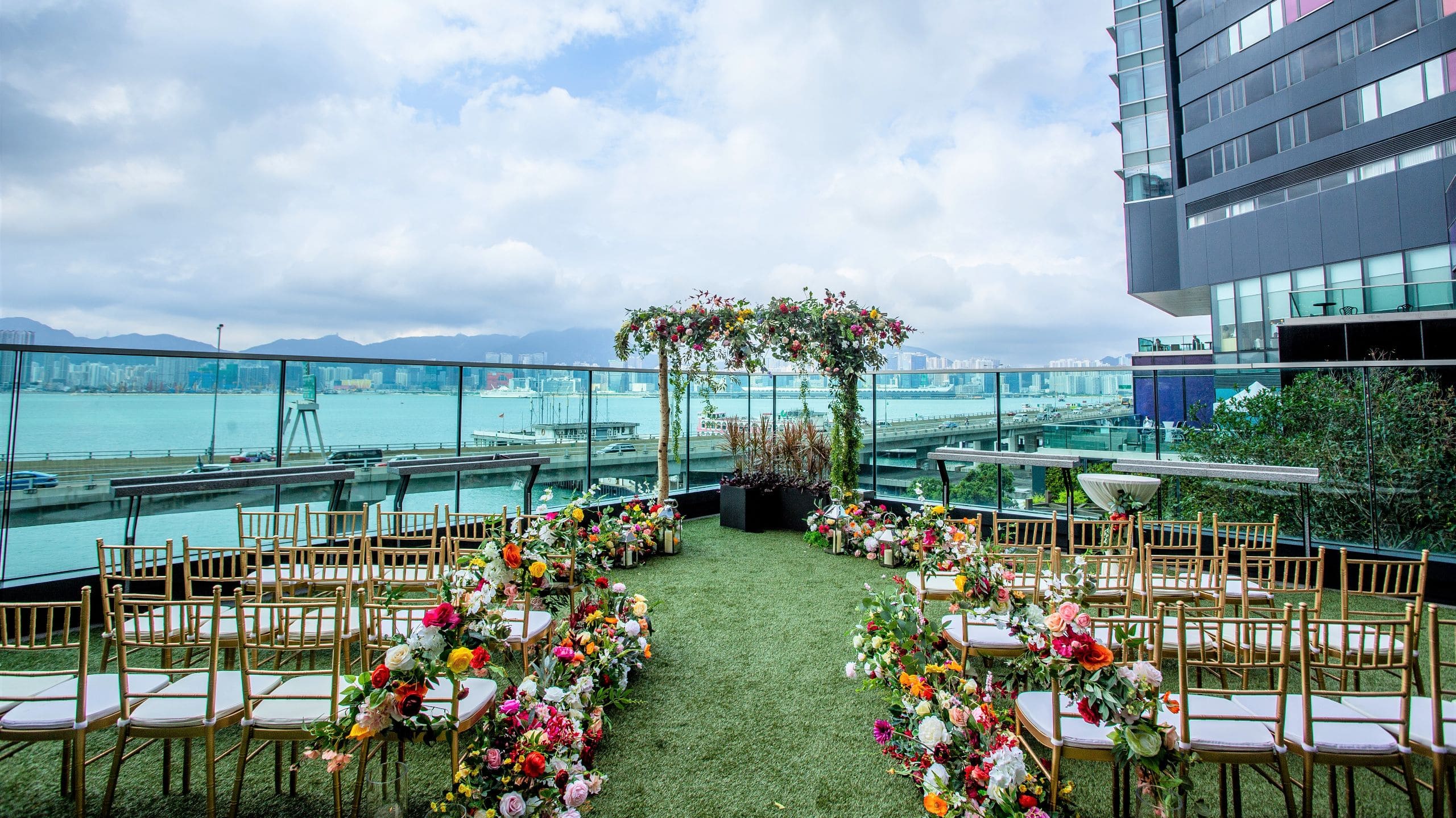 Hyatt Centric Victoria Harbour Hong Kong Upper Farm Wedding View