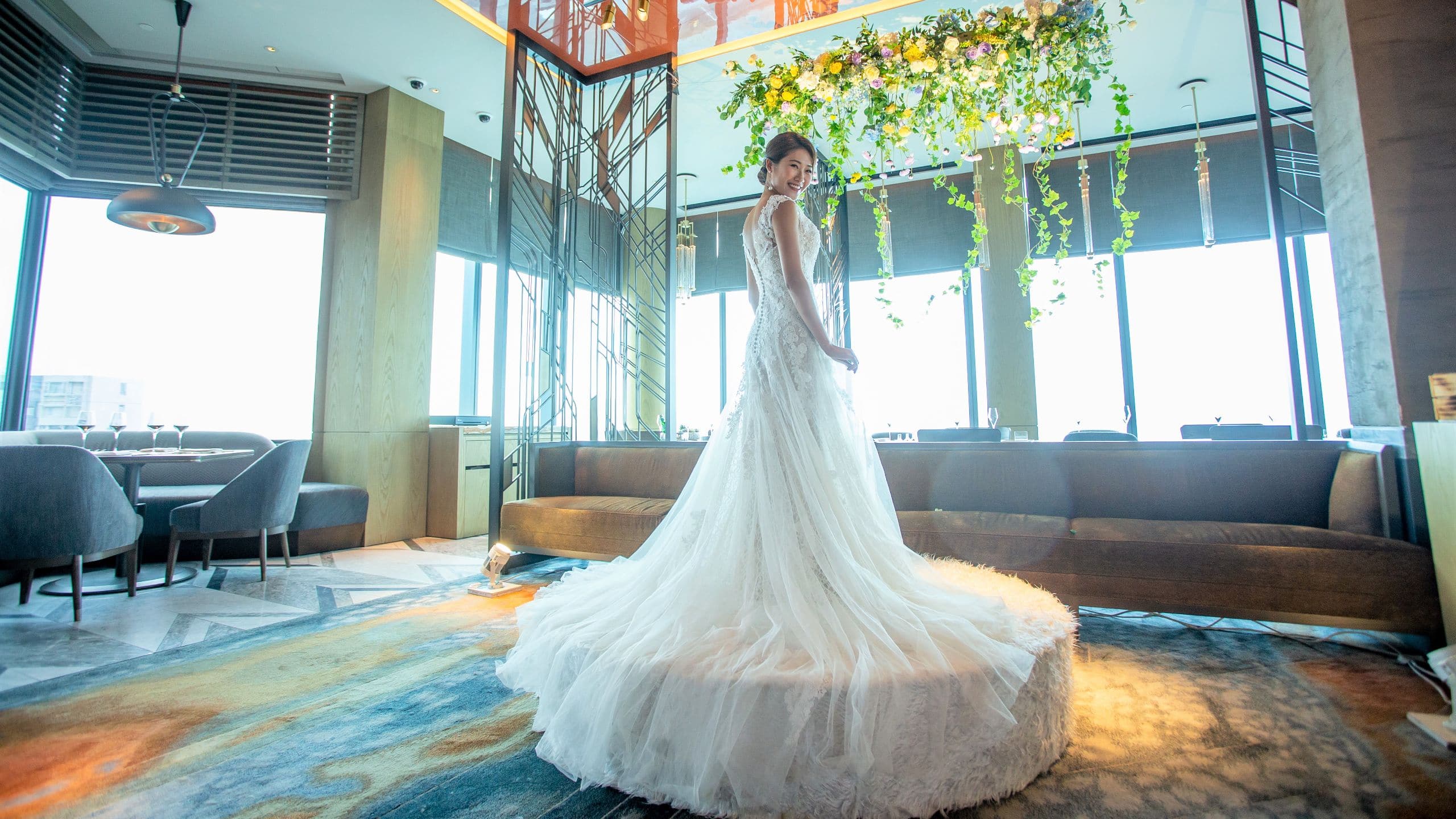 Hyatt Centric Victoria Harbour Hong Kong Wedding Cruise Bride
