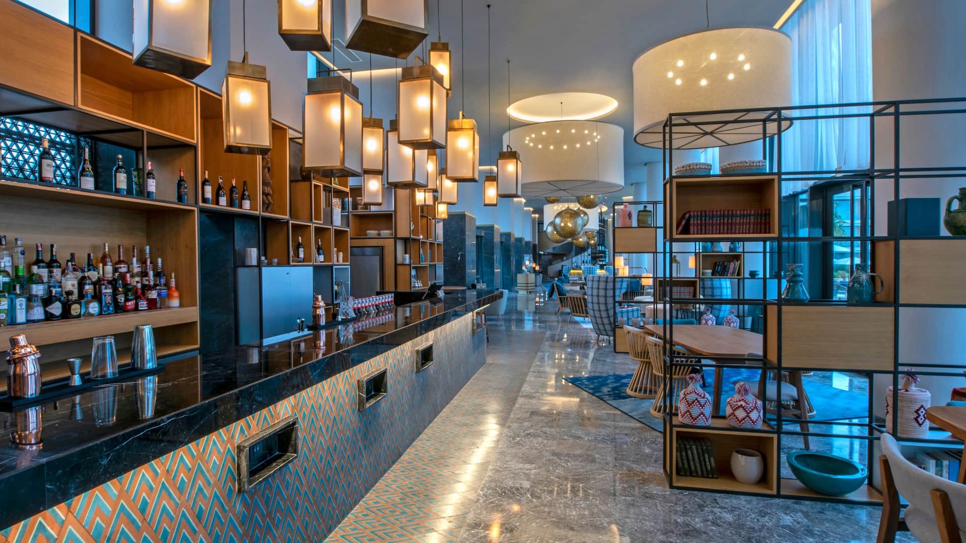 Hyatt Regency Taghazout Lobby Bar View