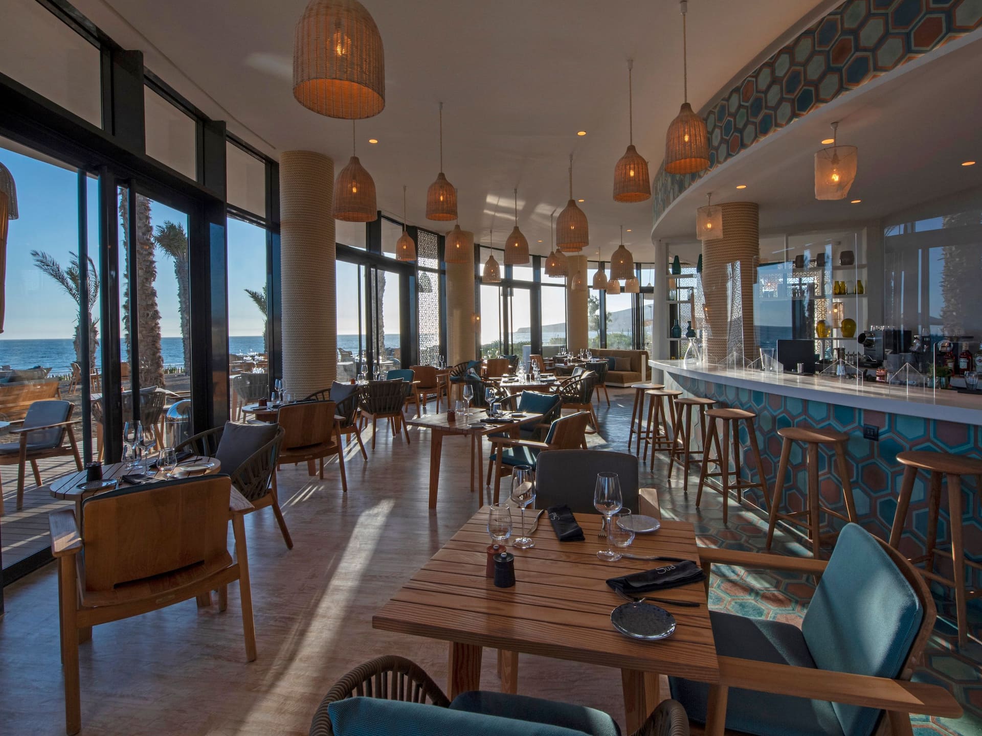 Hyatt Regency Taghazout Dining Tables Layout